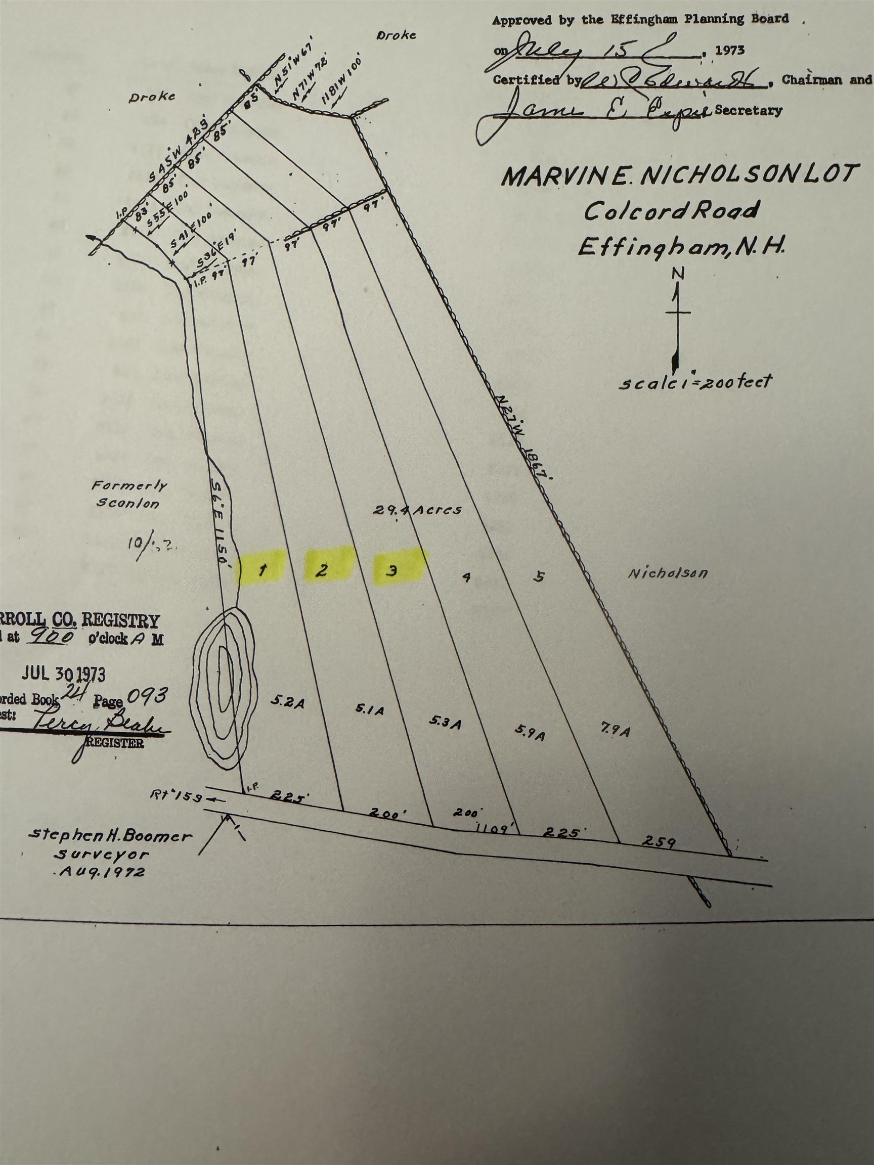 Colcord Rd, Effingham, NH 03882