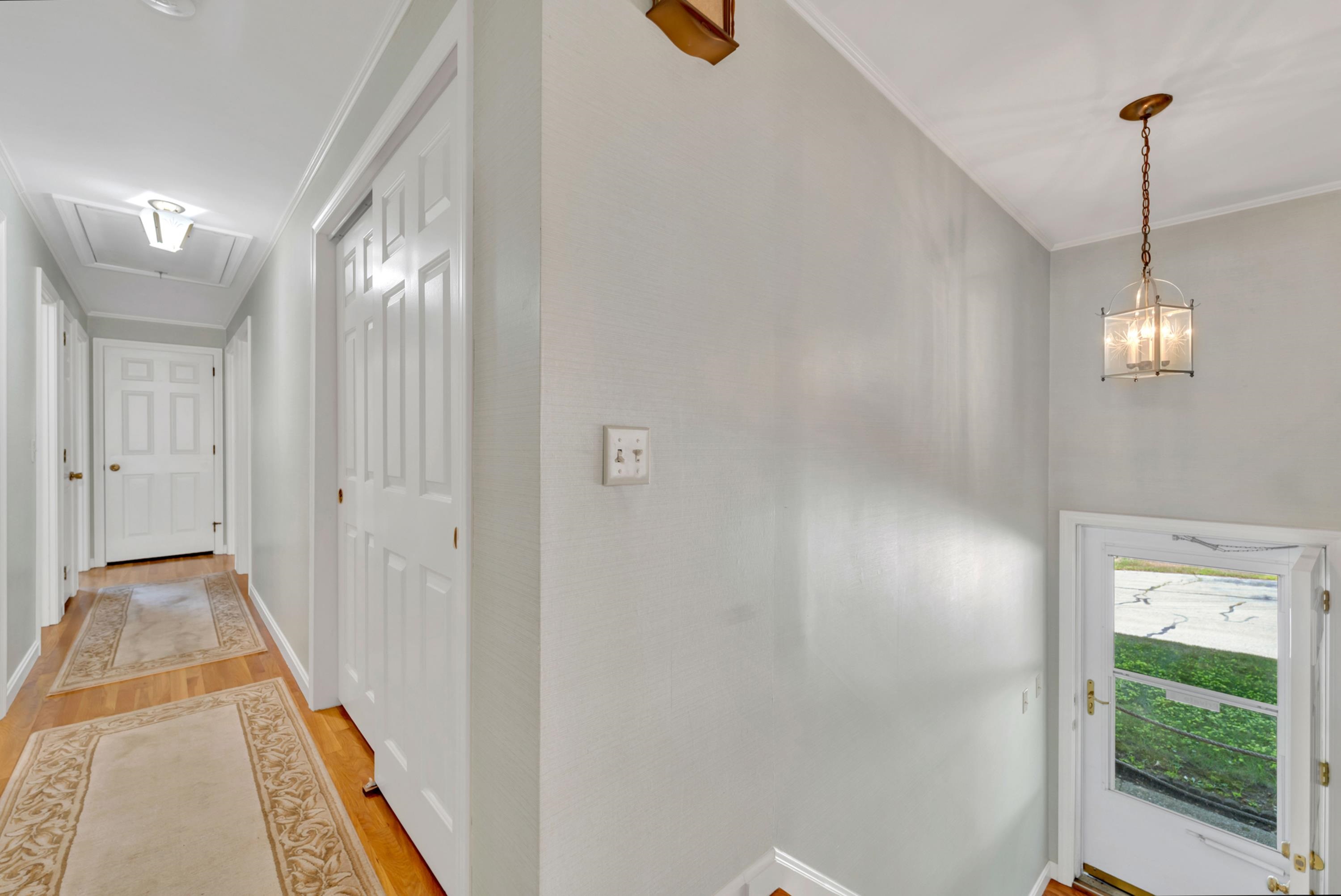 Hallway leading to original bedrooms