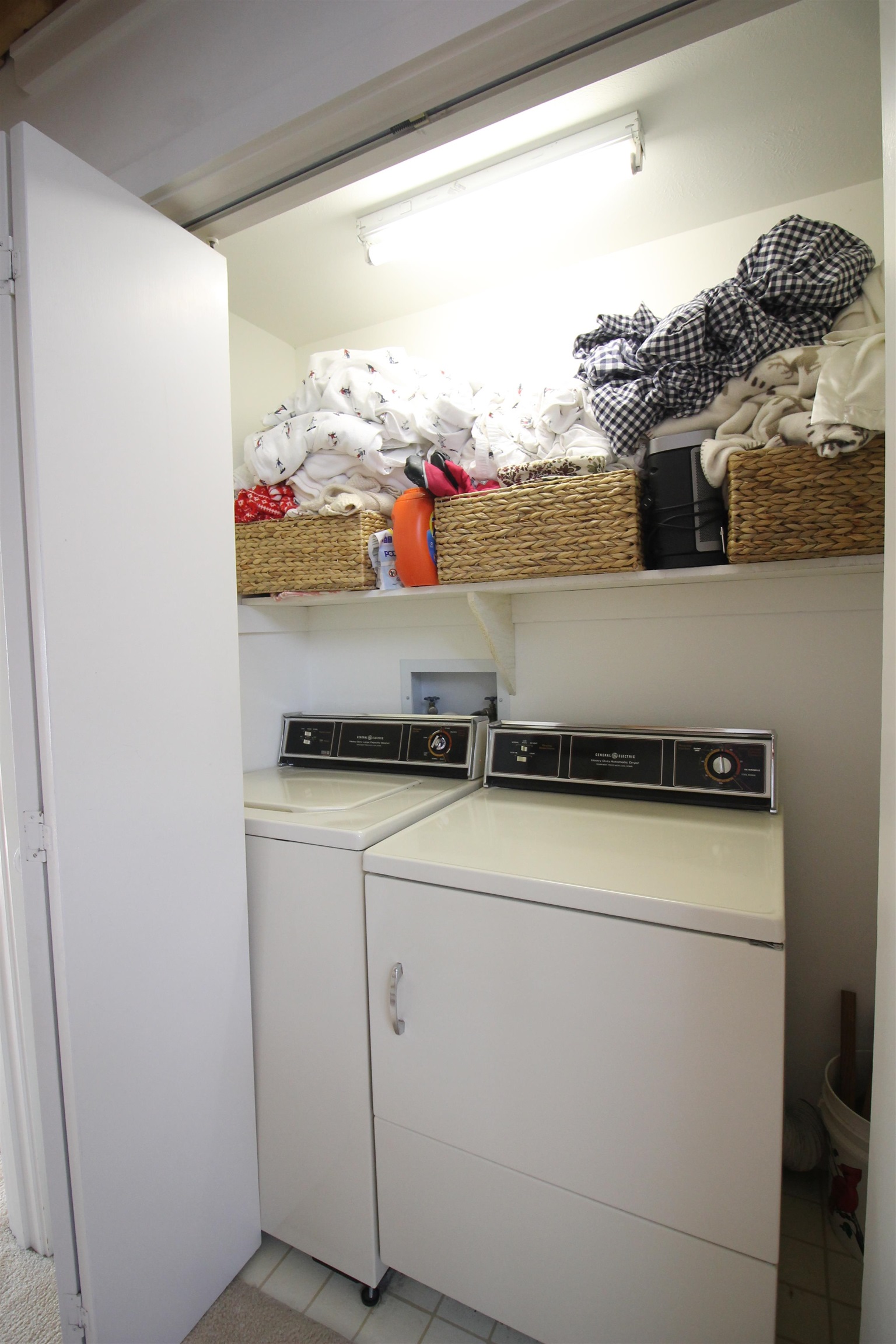 Full sized washer and dryer