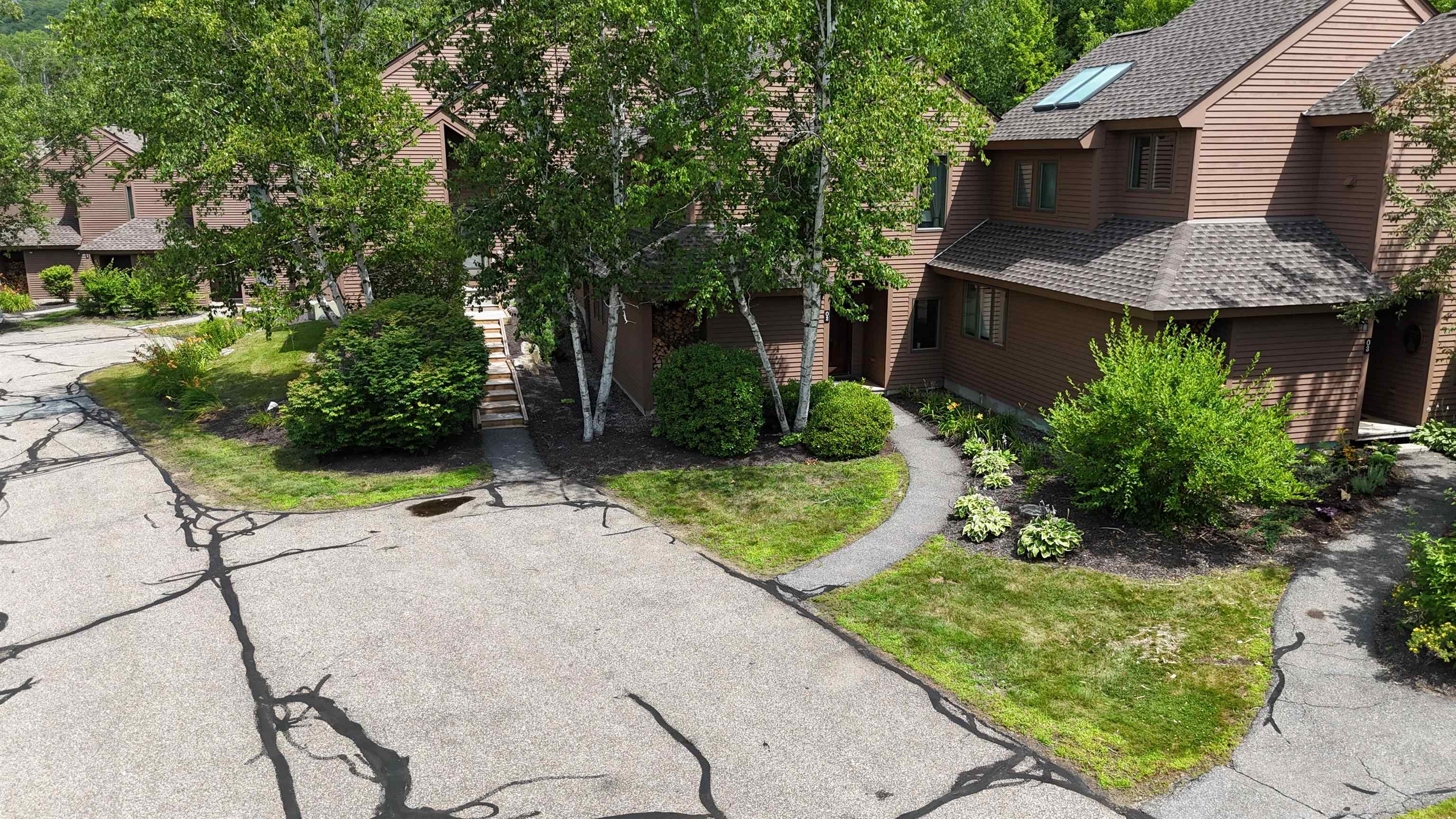 Plenty of parking right in front of your condo