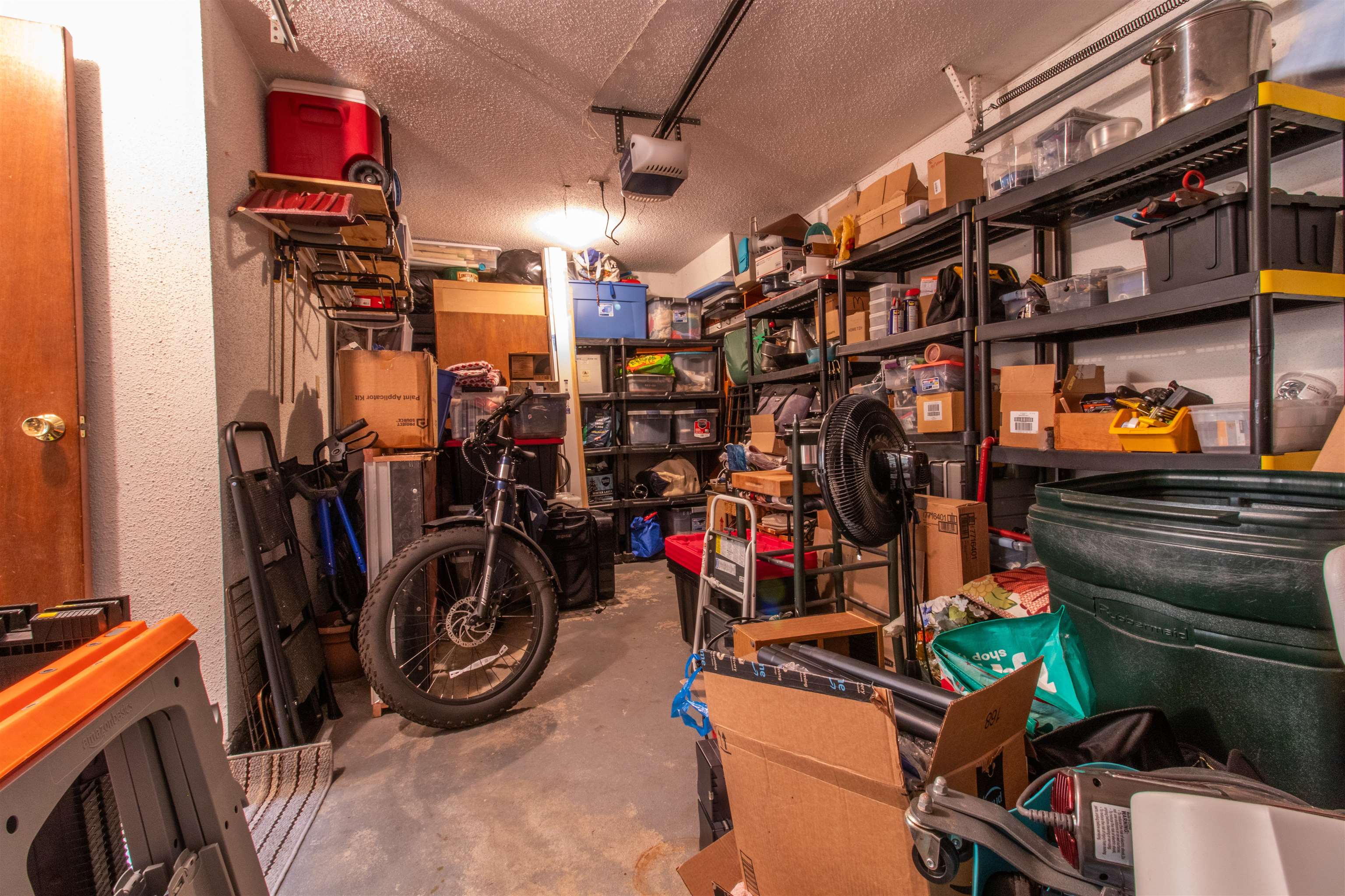 Garage with entry to foyer. Room for vehicle or great storage