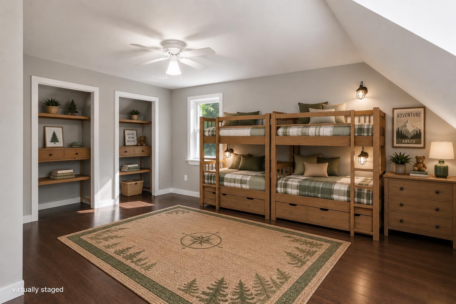 Second Bedroom (Virtually Staged)