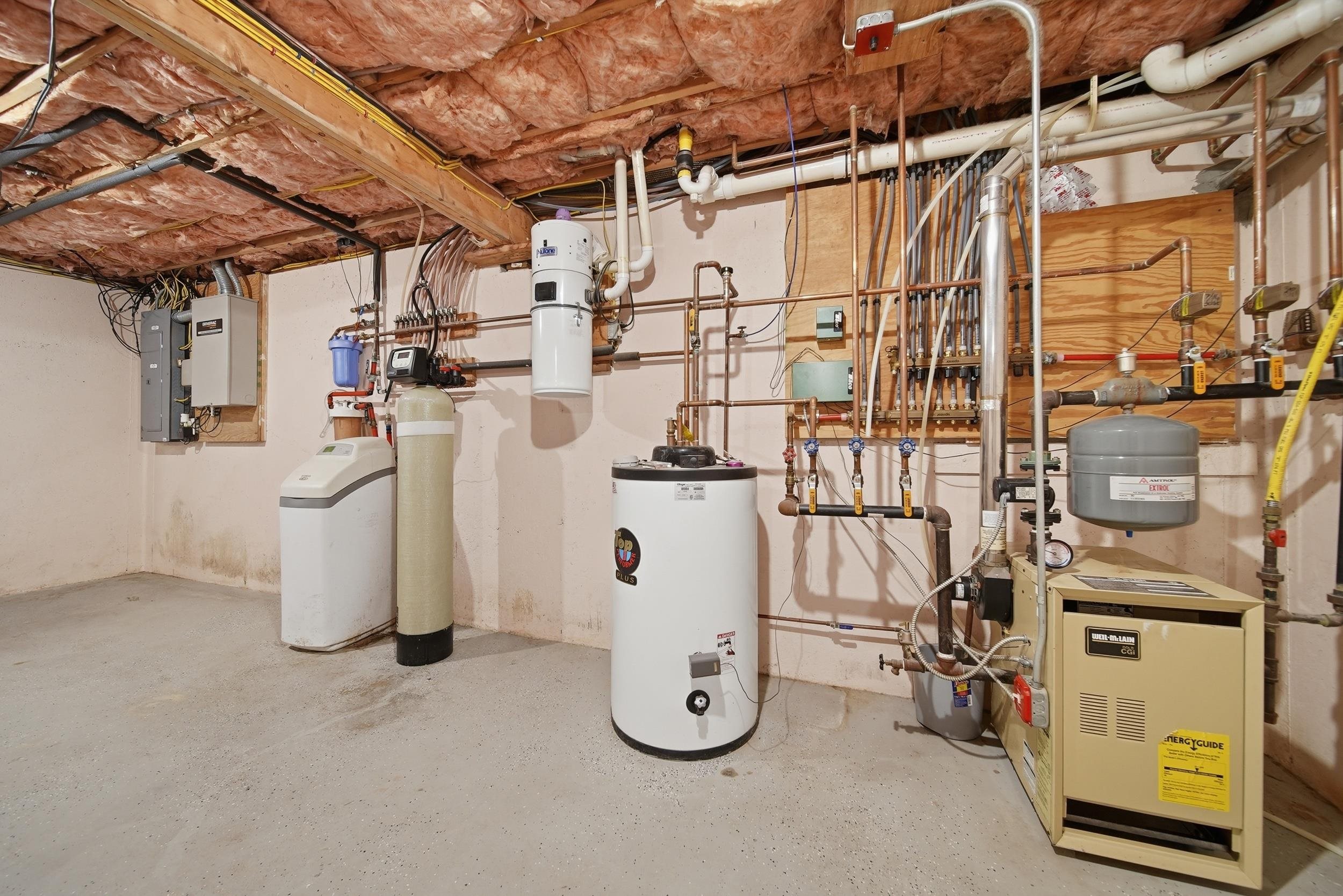 Utilities in Basement