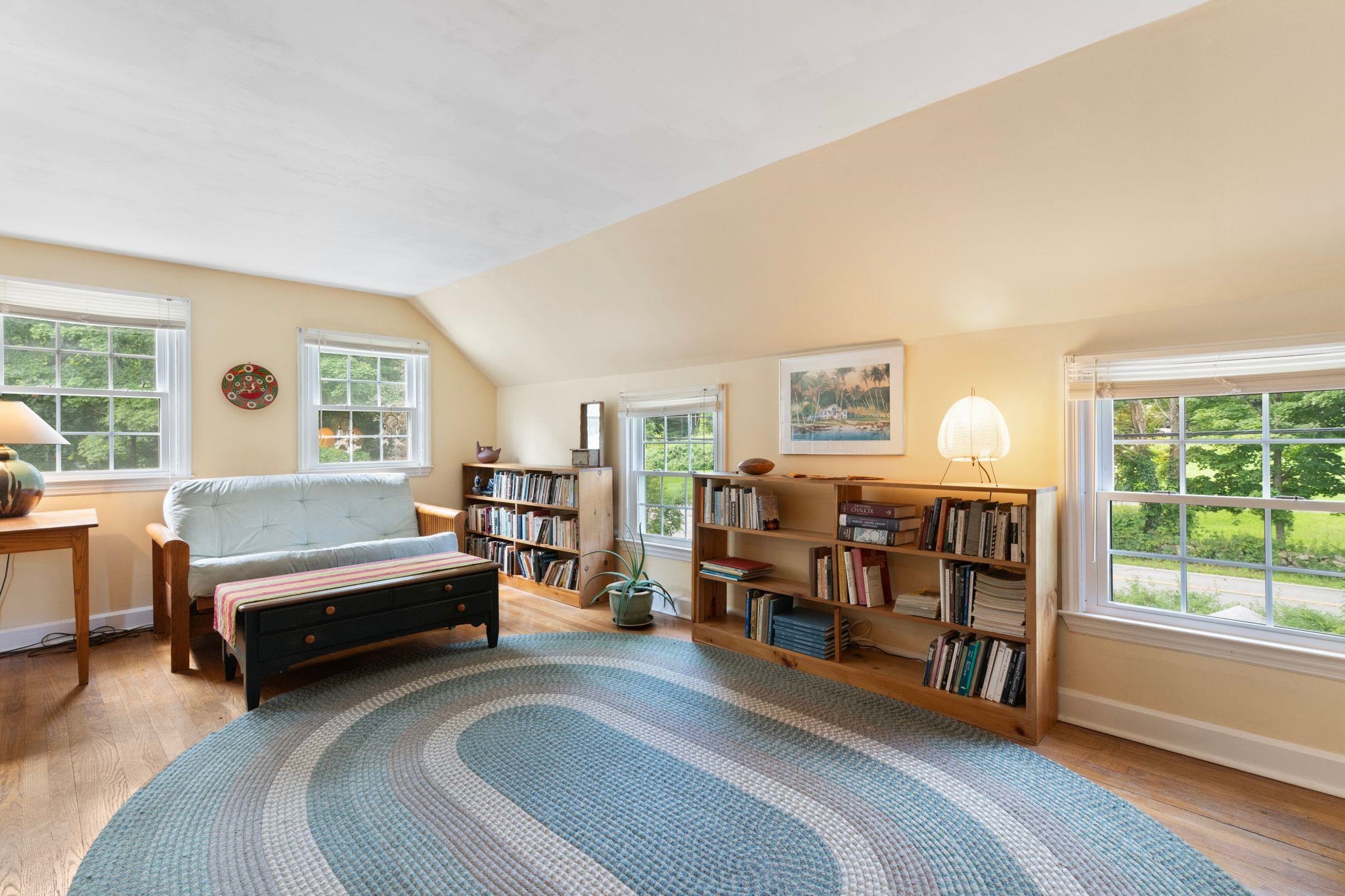 Second floor sitting room/den.
