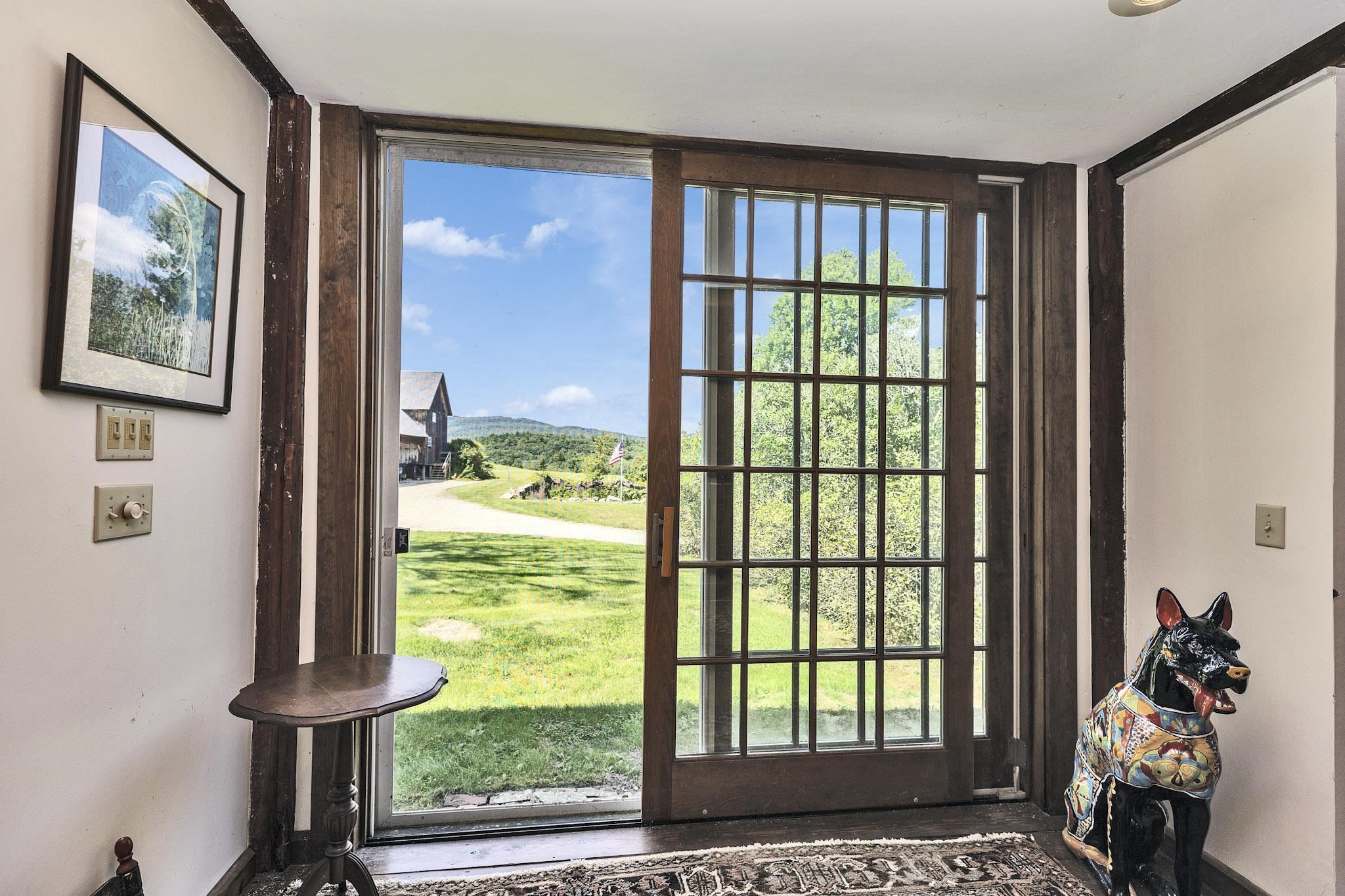 Guest house front door