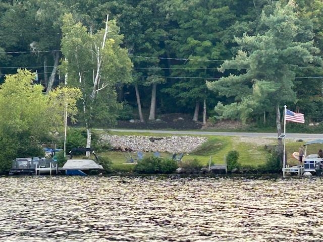 View from lake Looking at beach area