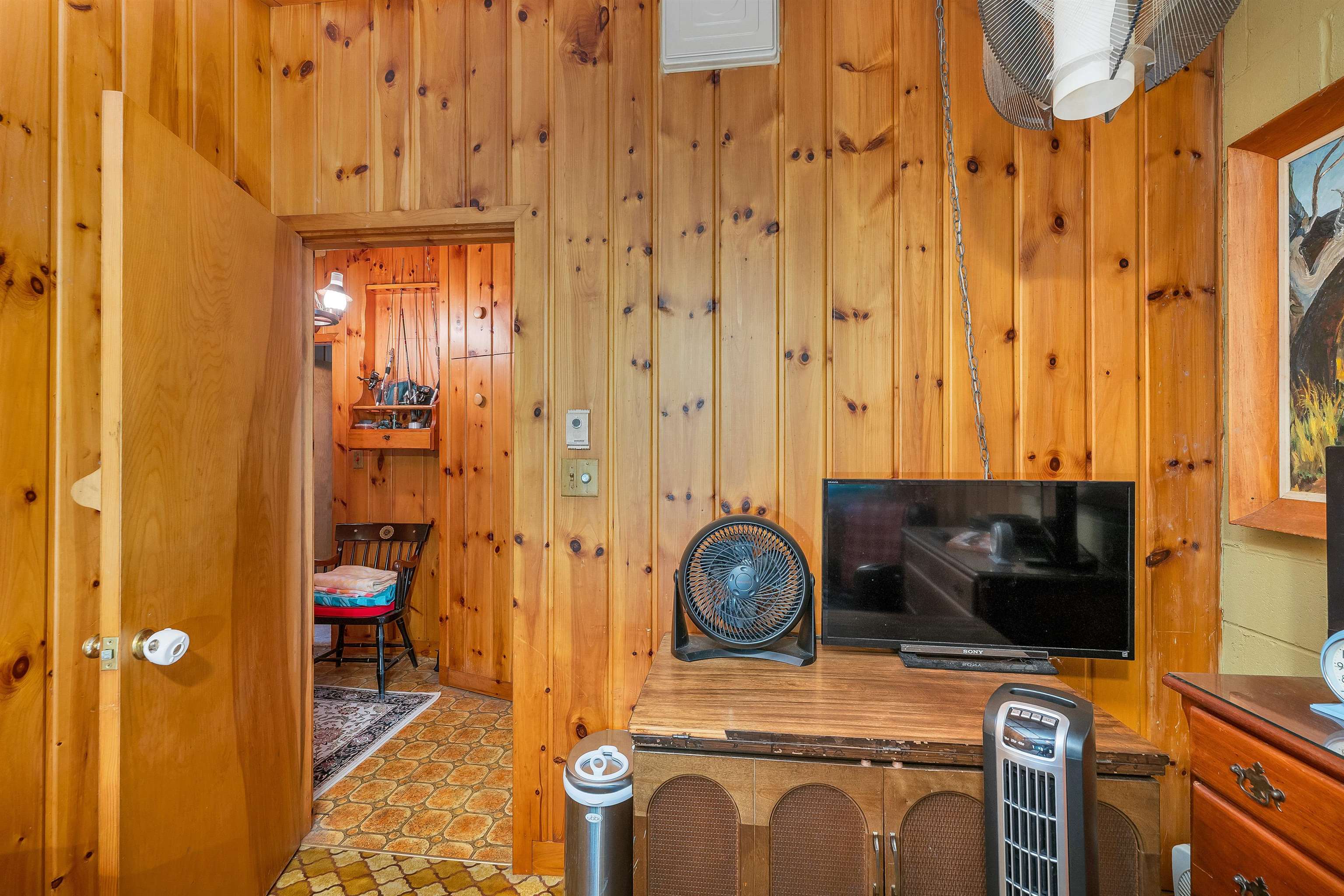 ALL OF THE BEDROOMS HAVE ELECTRIC BASEBOARD HEAT.