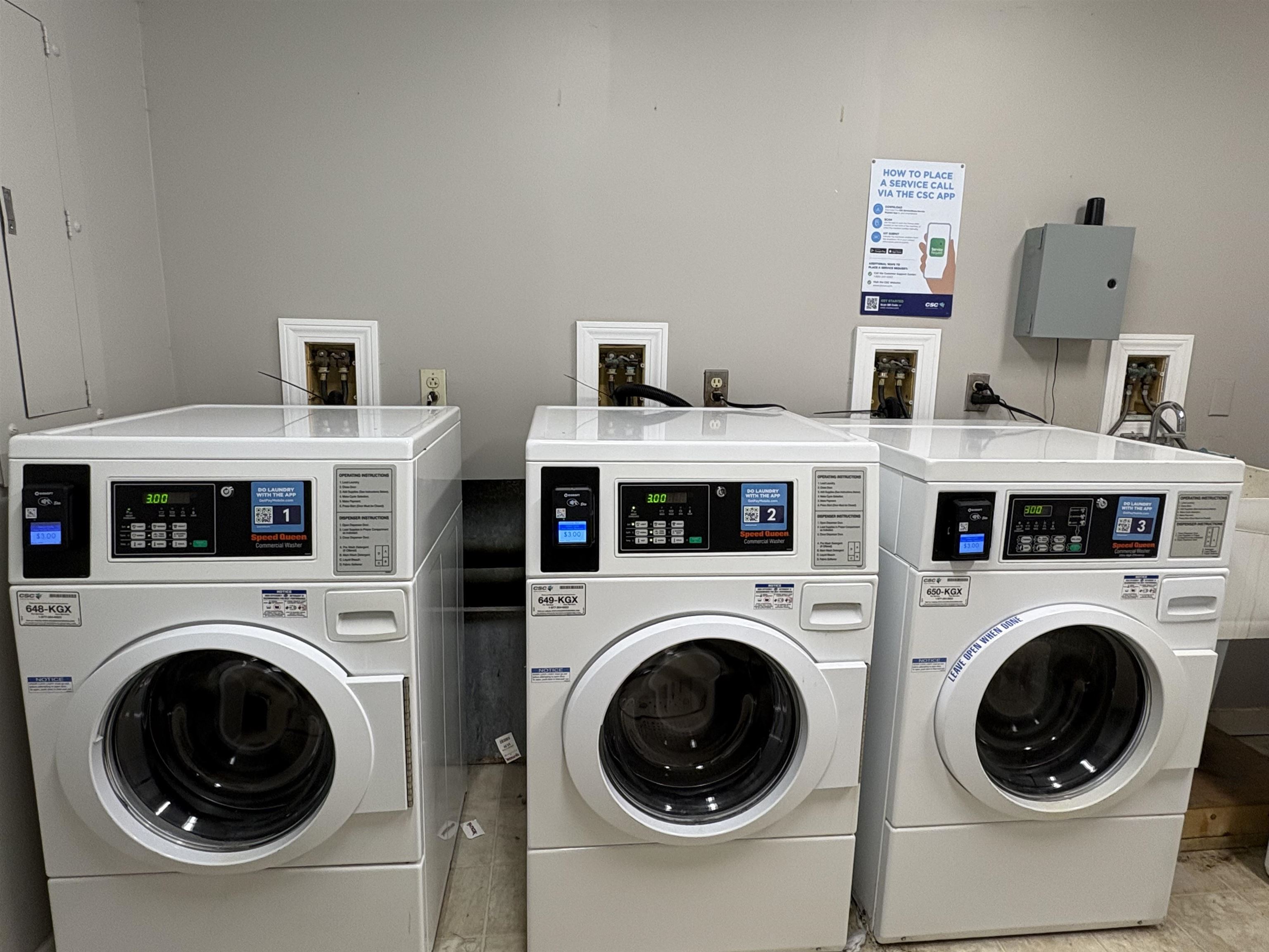C building Laundry Room