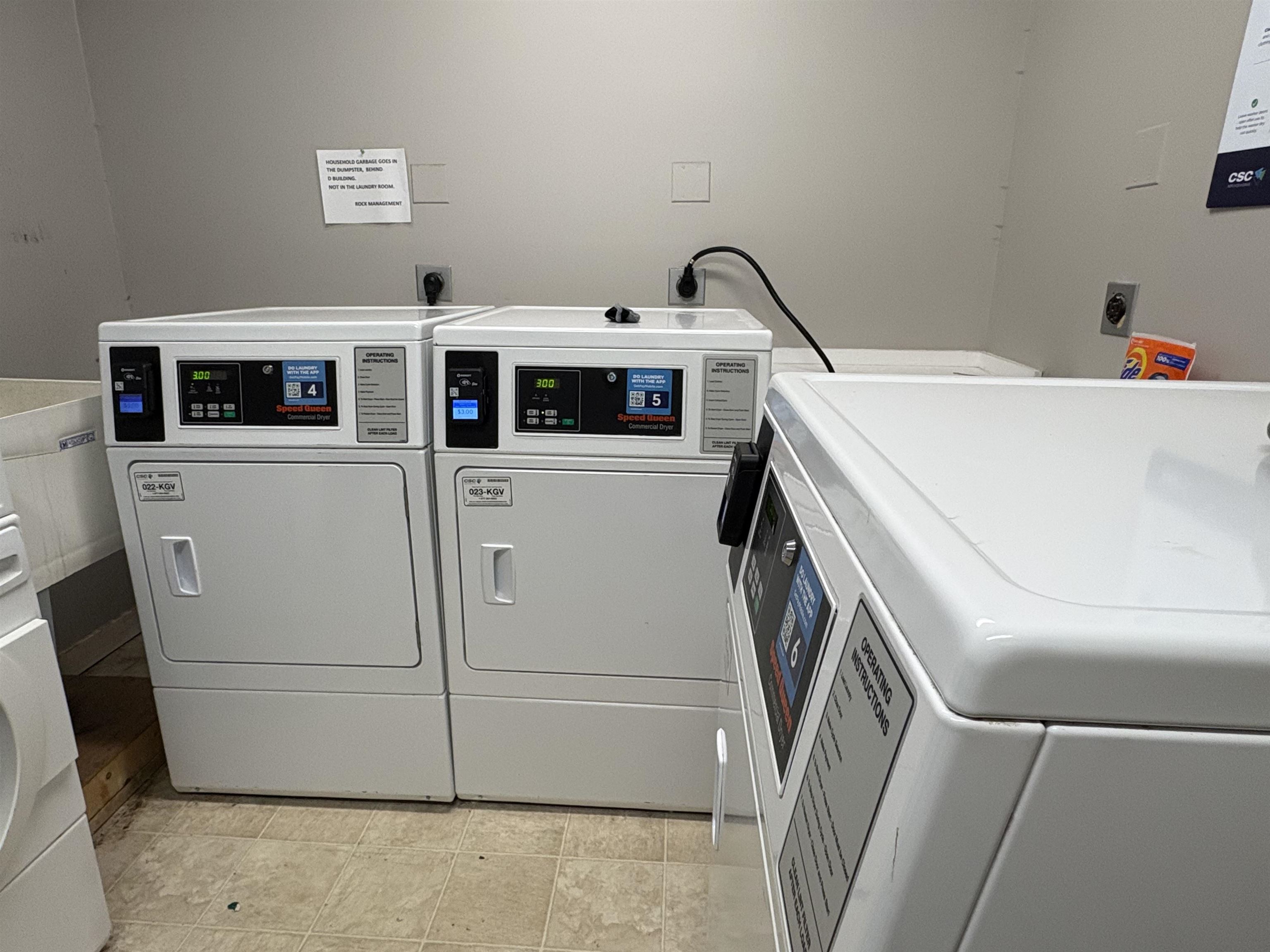 C-building Laundry Room