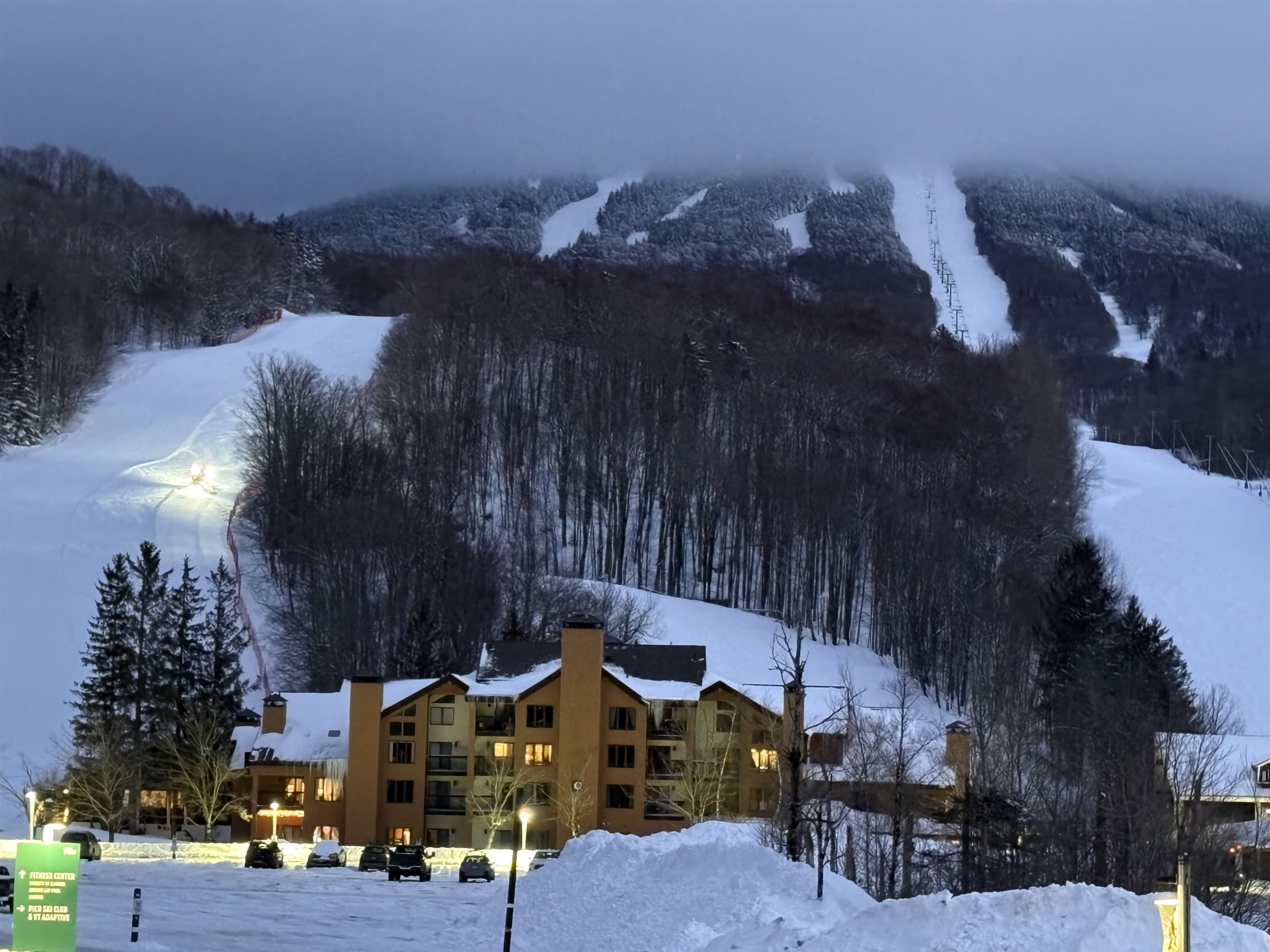 Pico Mountain At Night