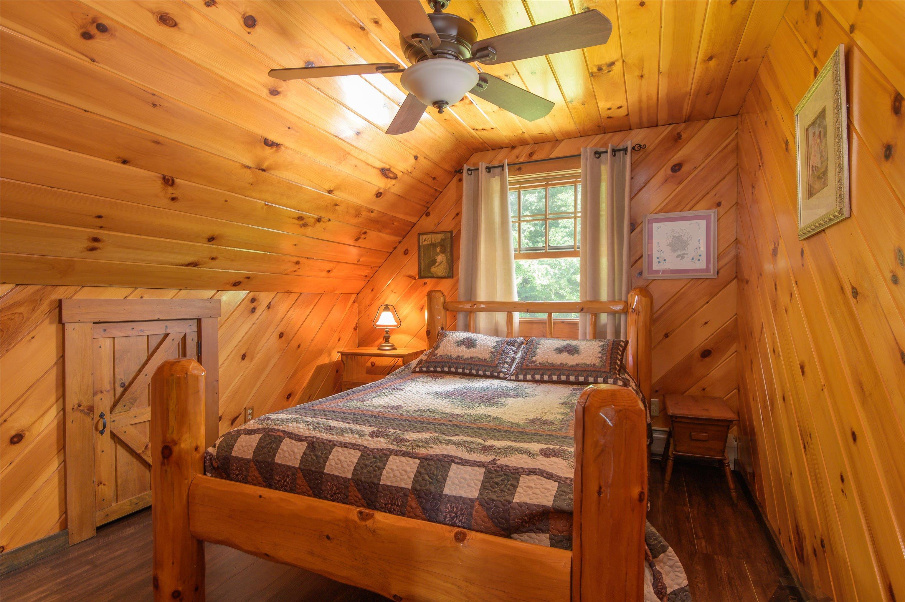 Third bedroom on the upper level..