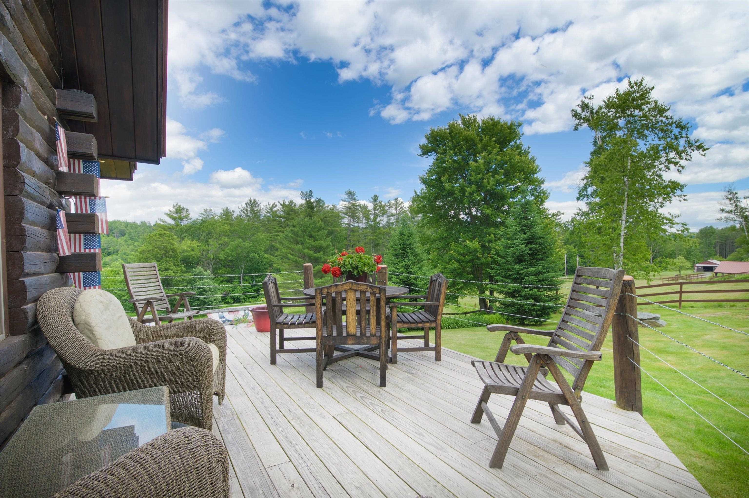 Enjoy the fresh air and beautiful view...