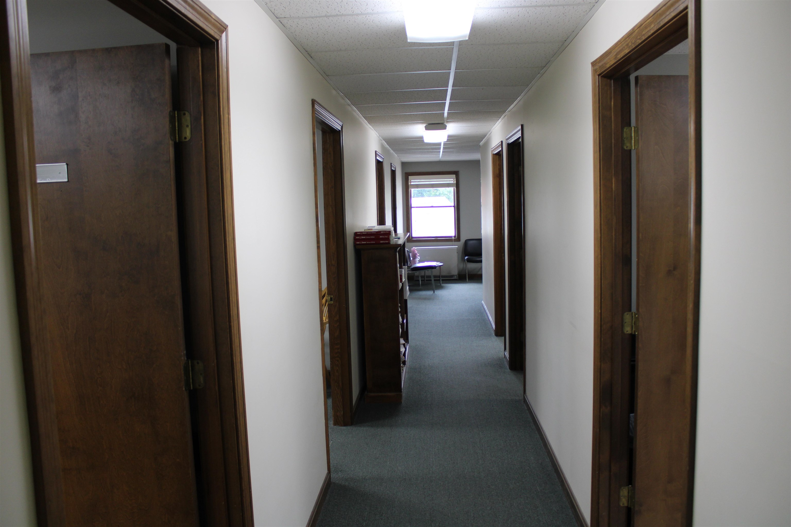 Hallway to offices