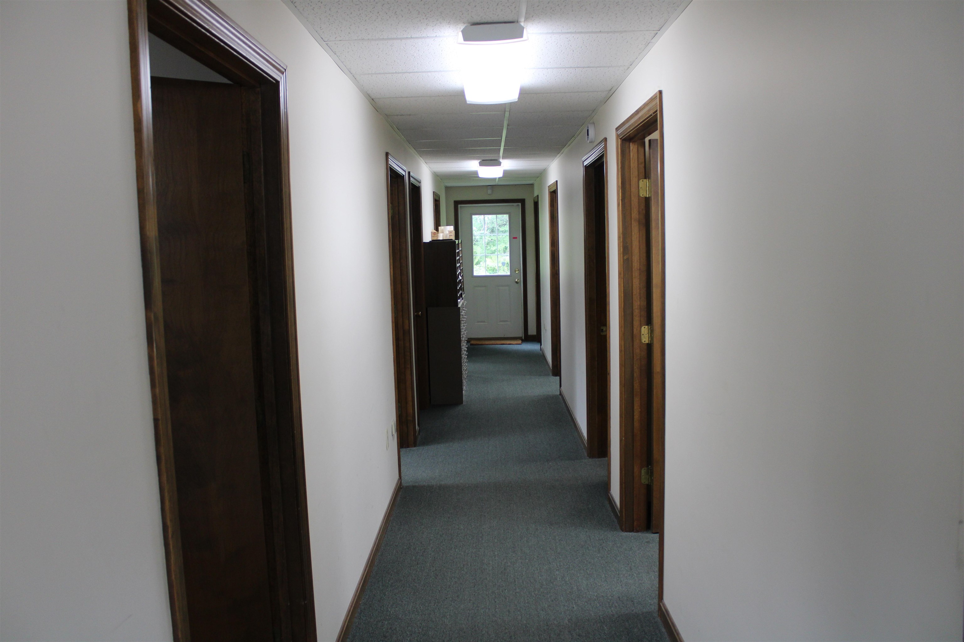 Hallway to offices