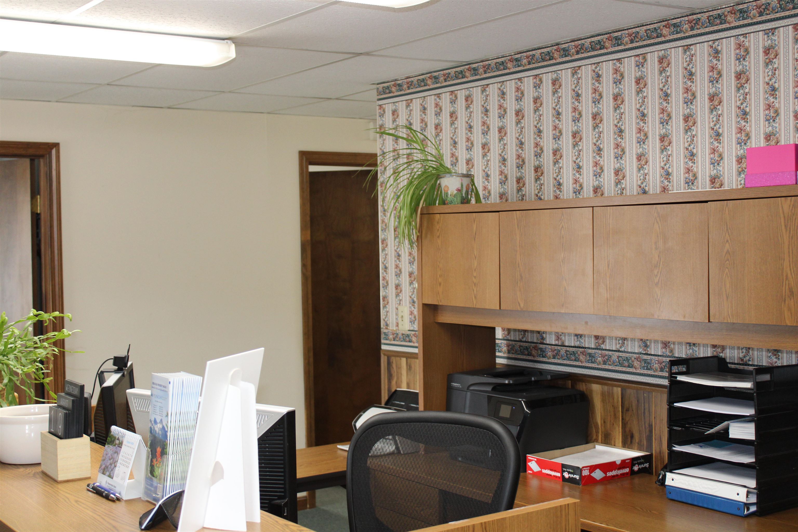 Reception area