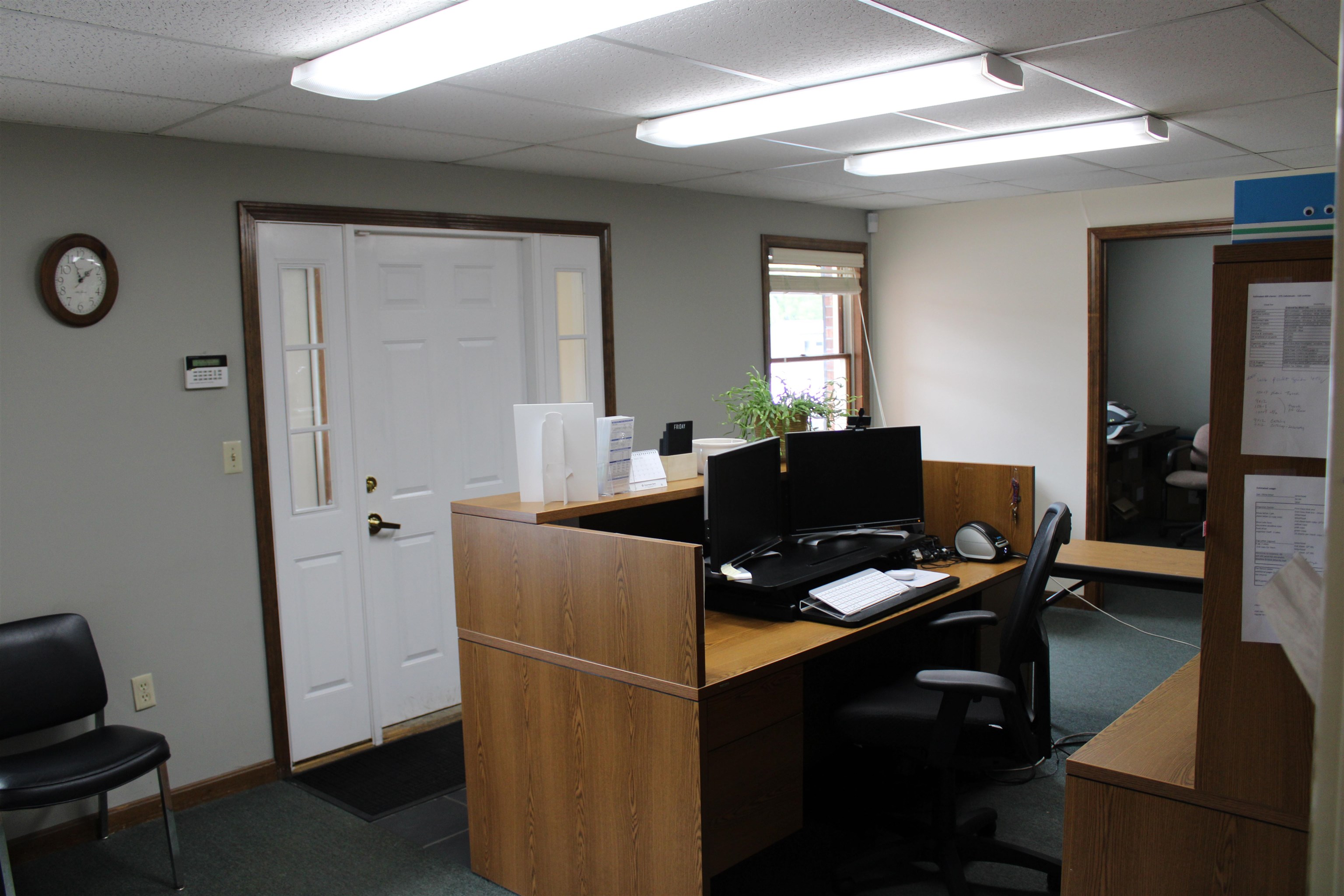 Reception area