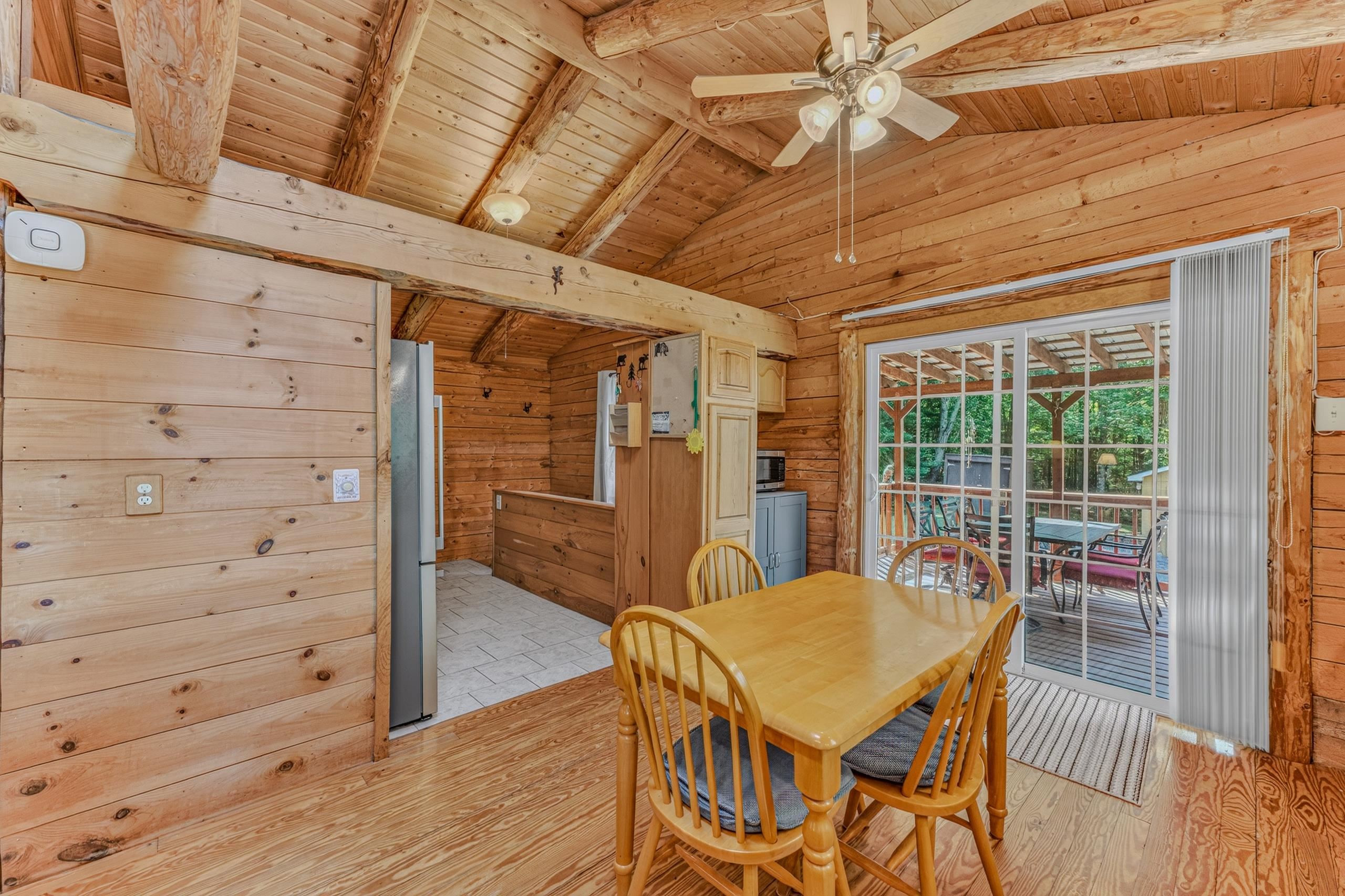 Looking From Kitchen To Deck