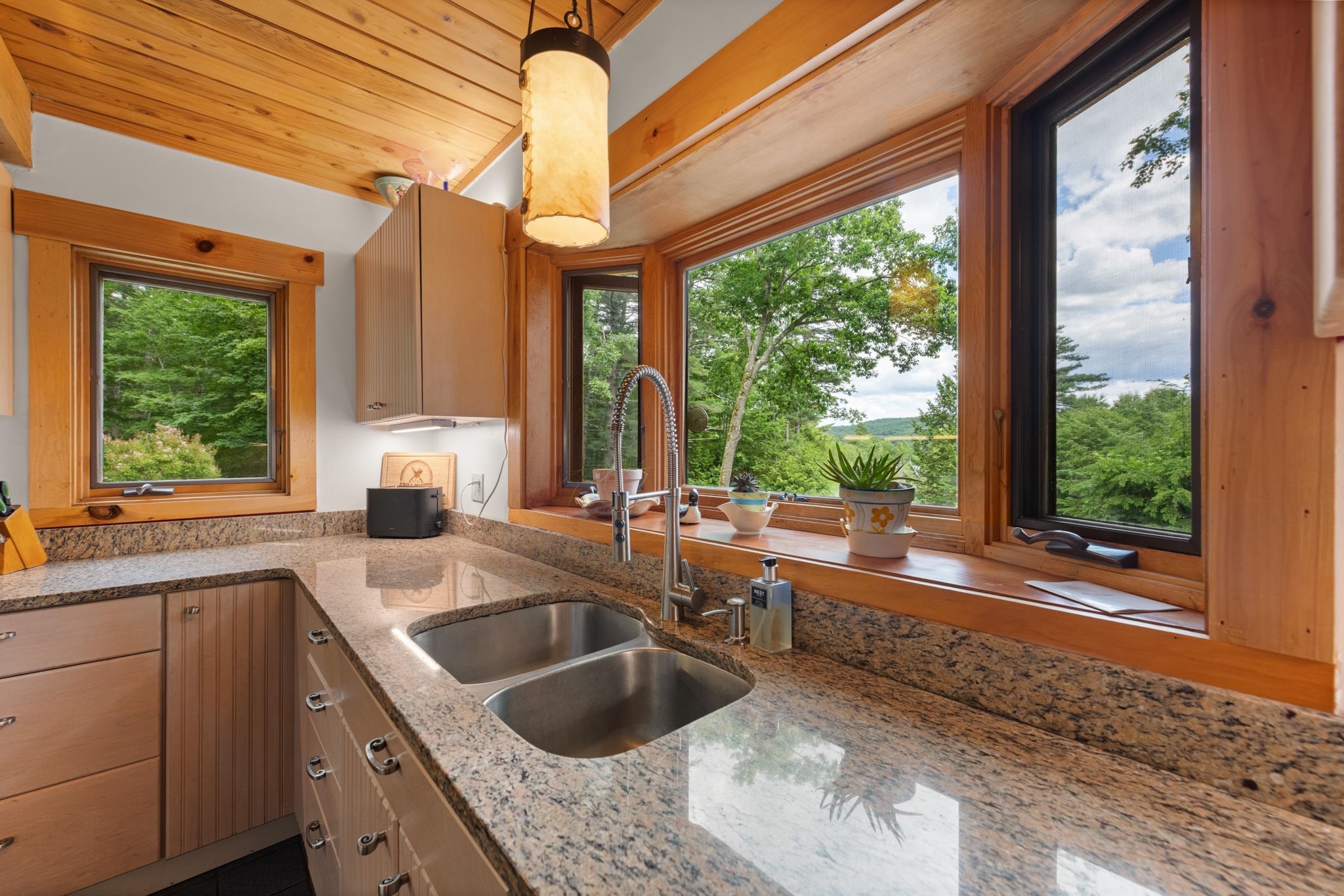 Doing dishes with a view makes everything better!