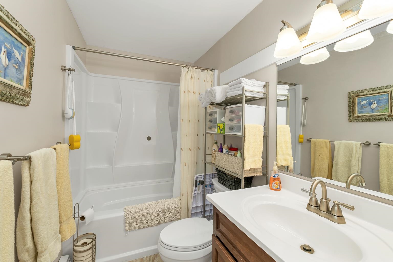Full bath up