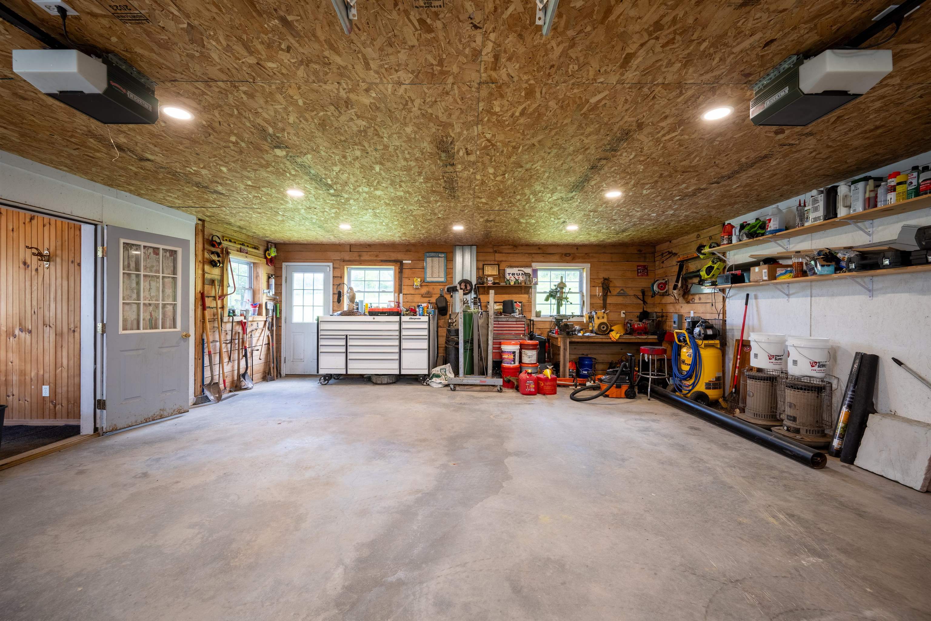 Oversized Attached Garage