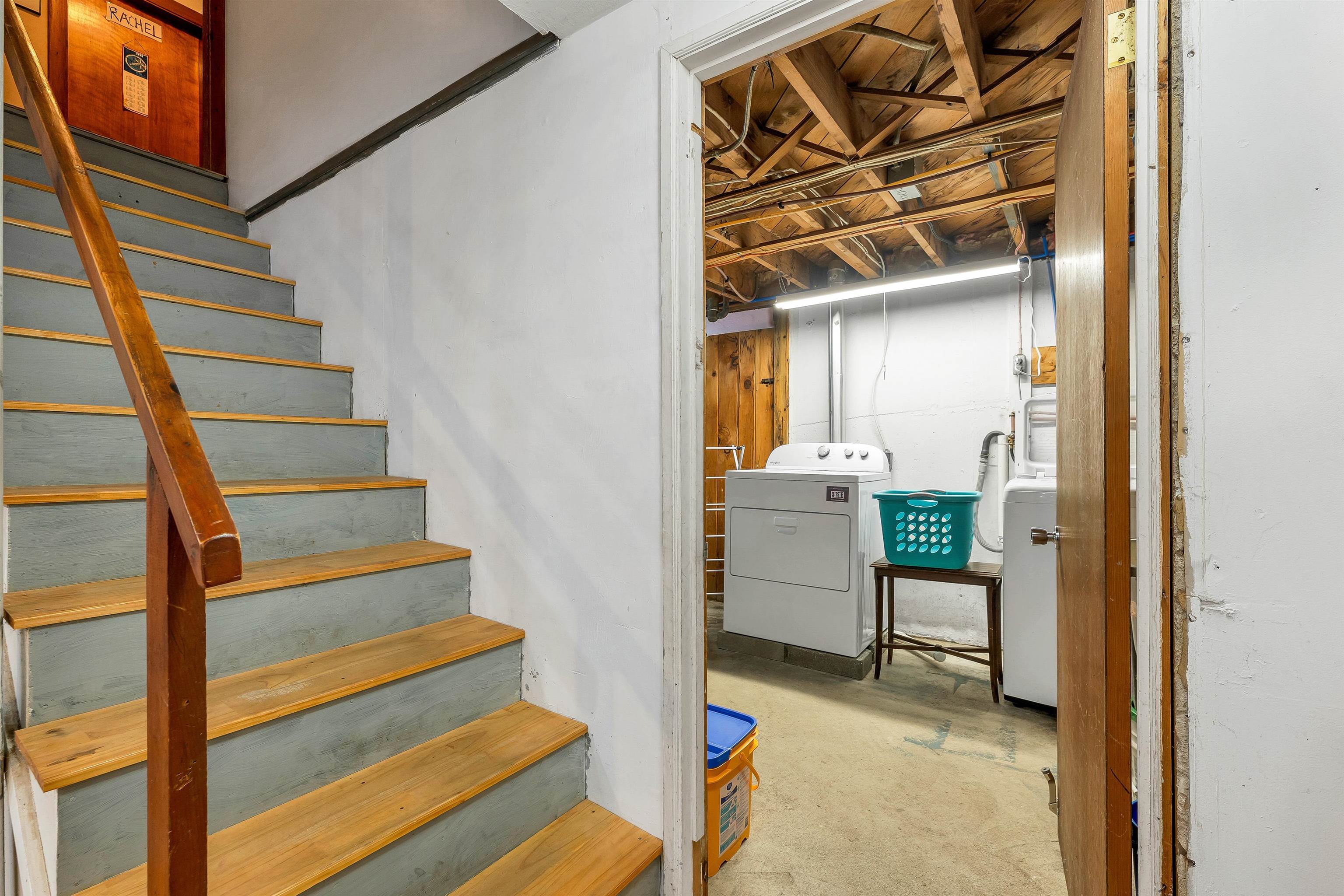 Stairs leading to the lower level