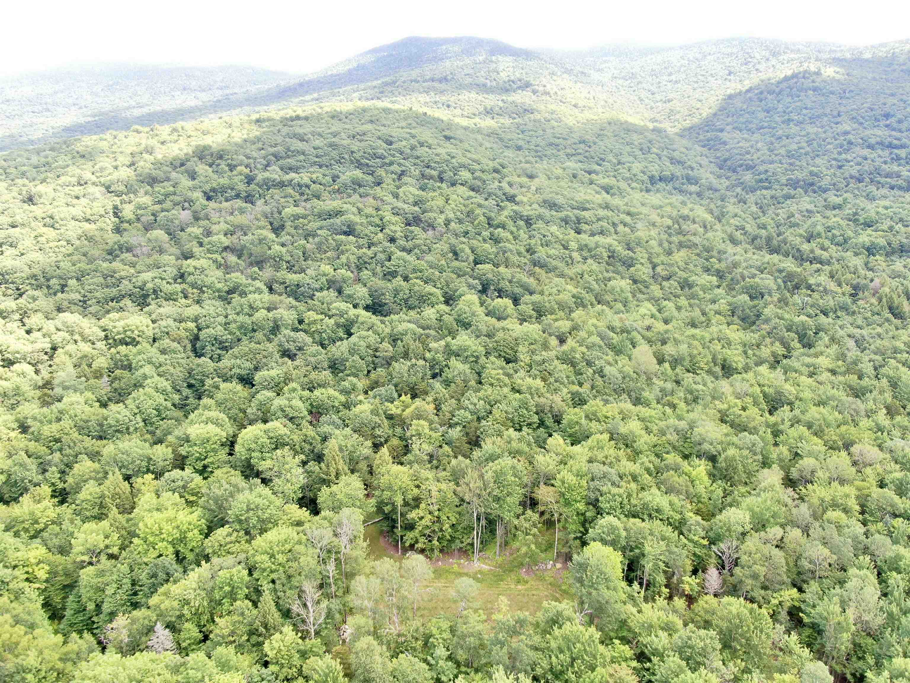 Looking east with the building envelope and Worchester Mountain Range behind
