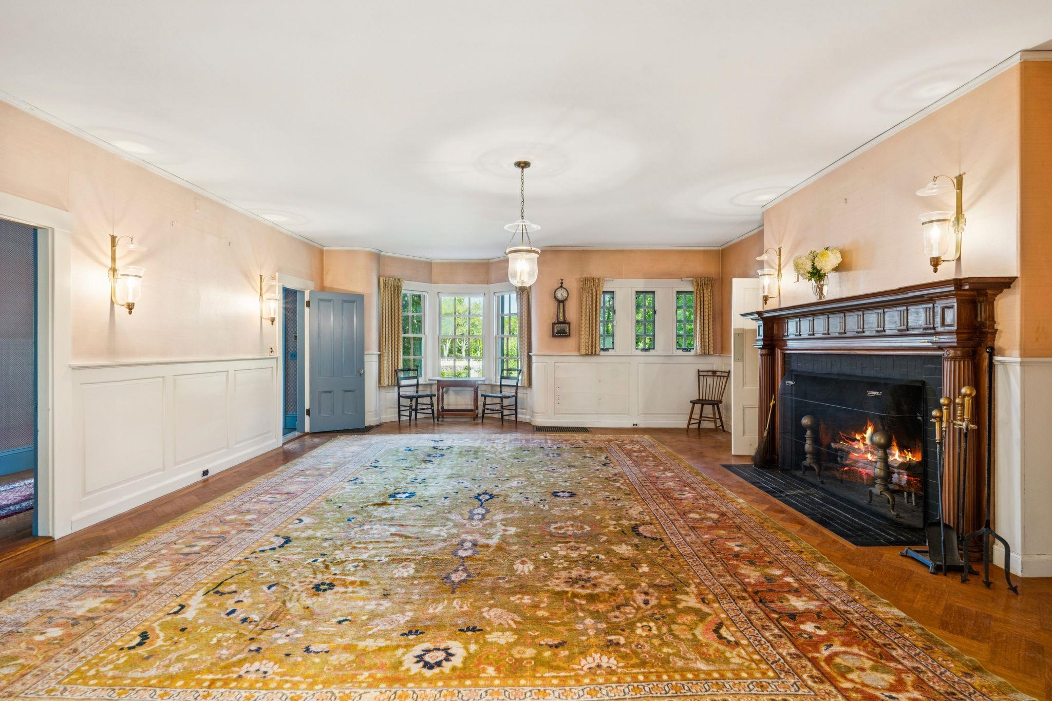Gracious formal dining room