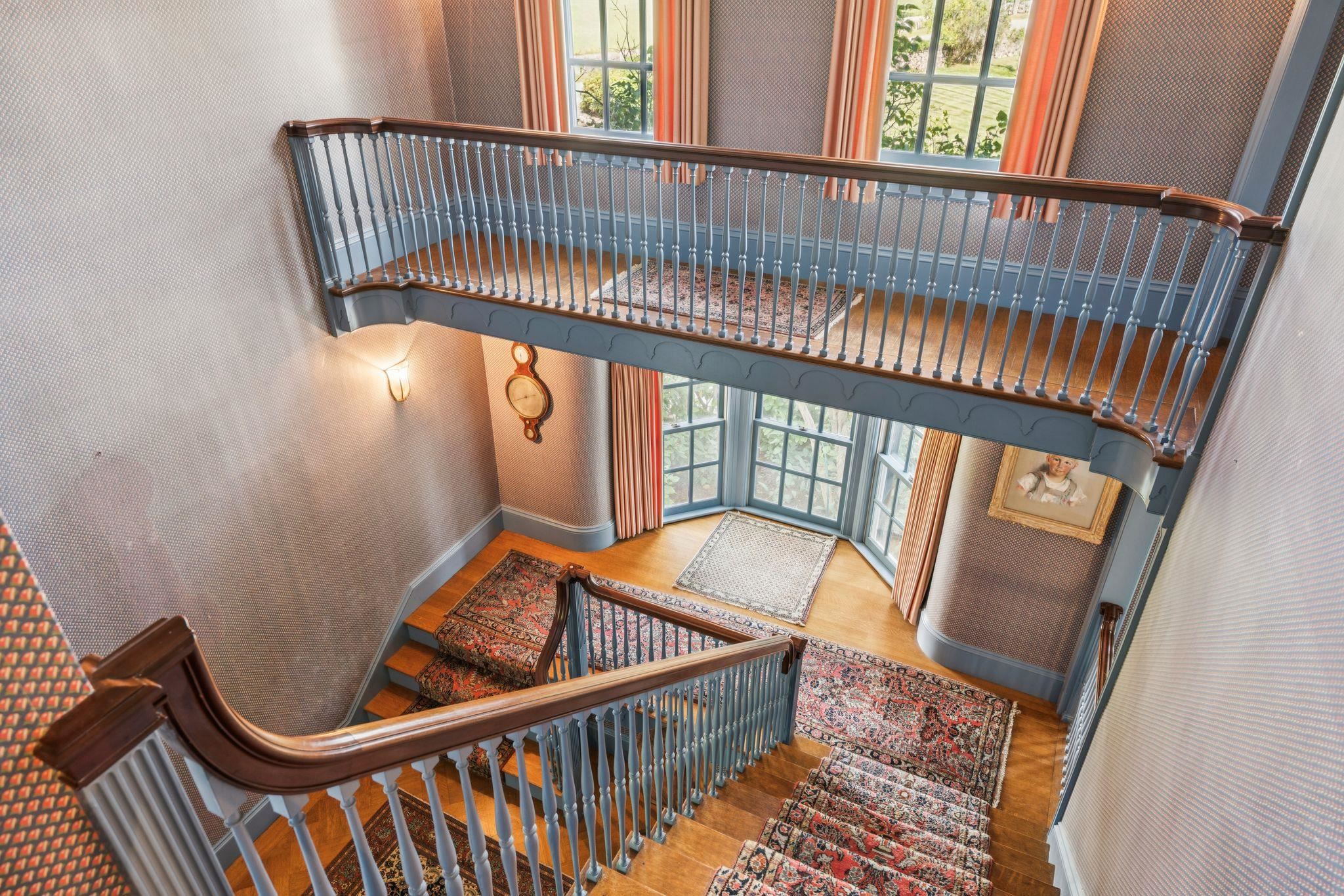 Stairway to second floor