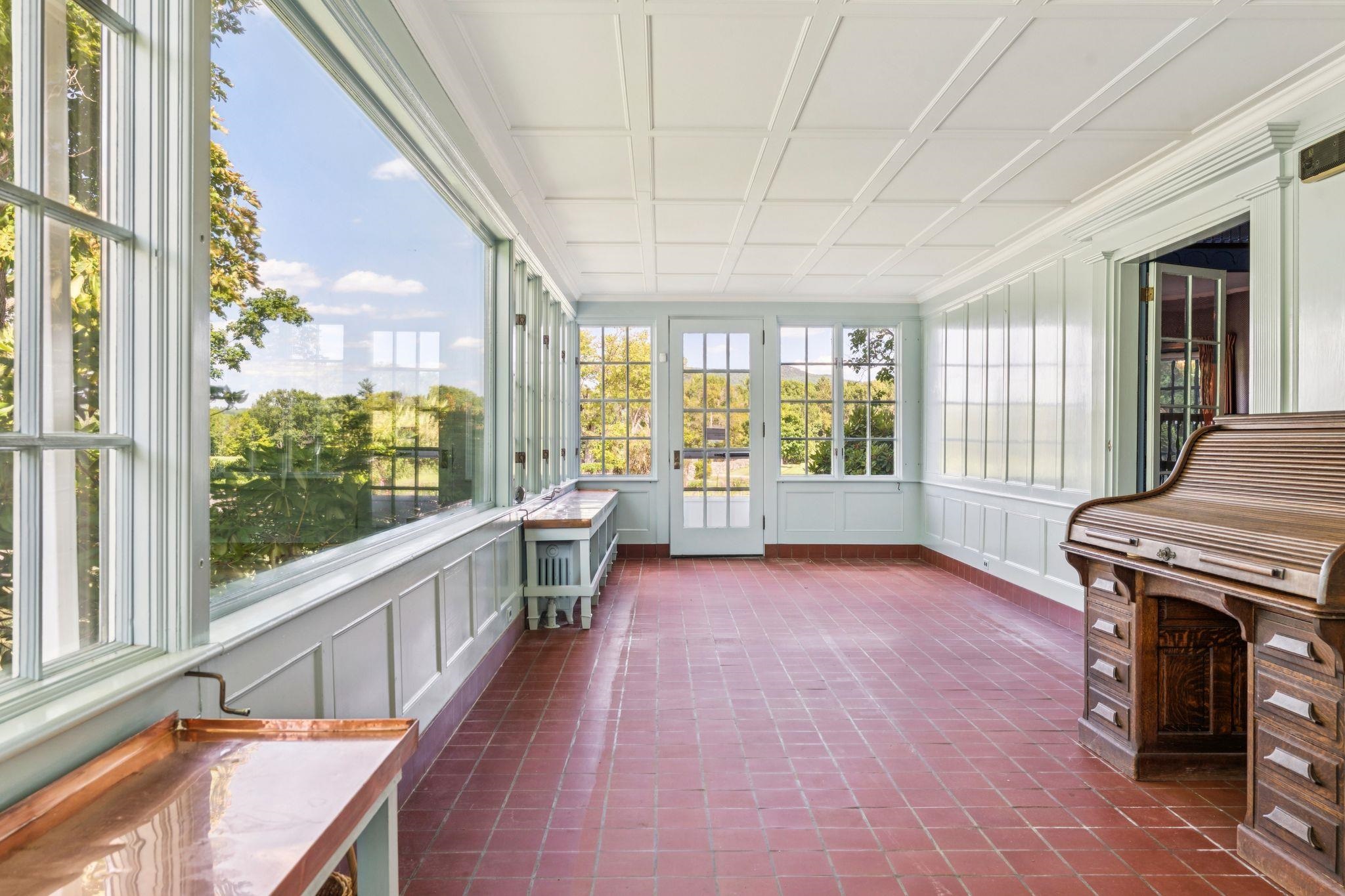 Enclosed porch