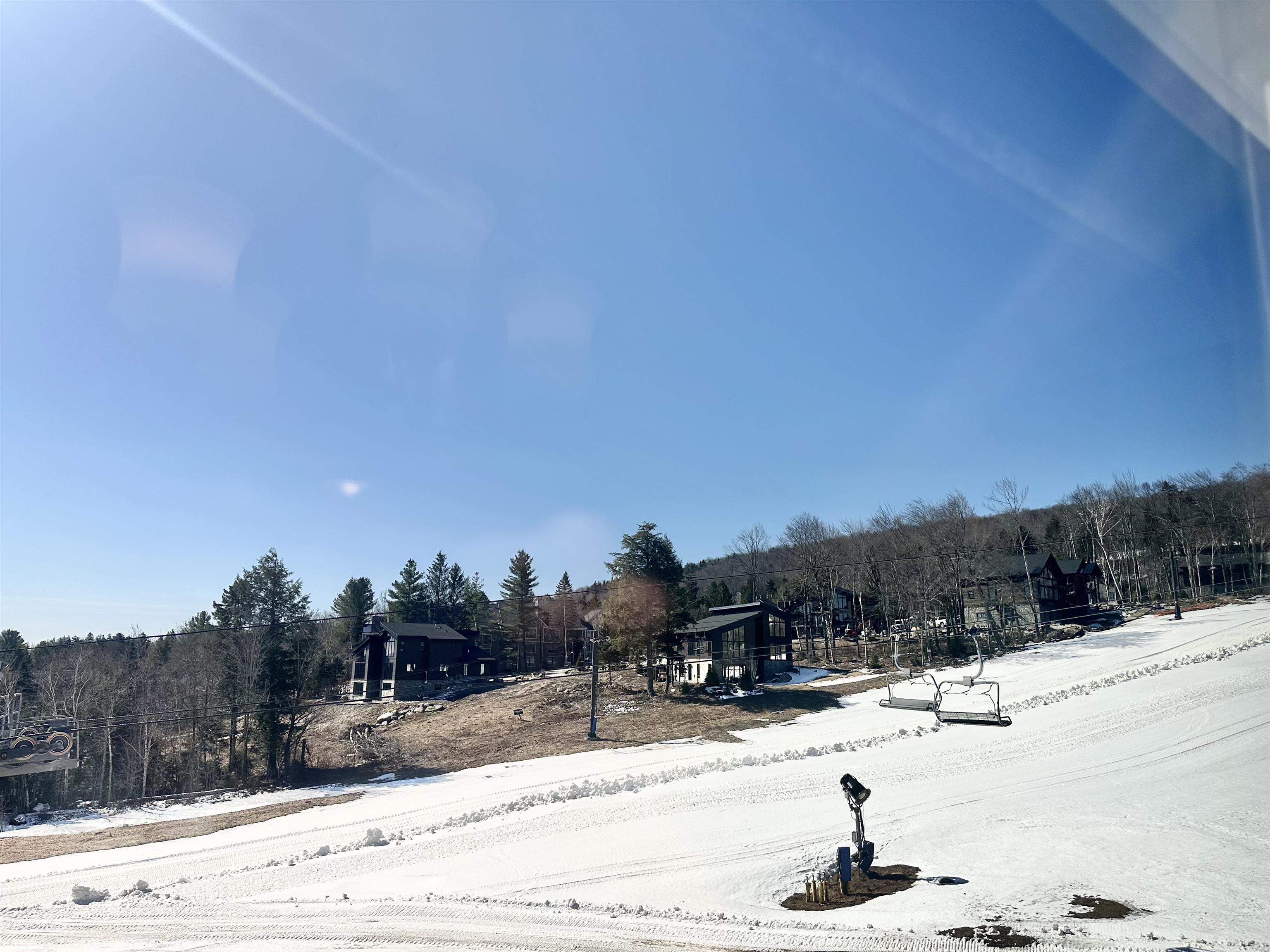 View of Sundance trail from the dining area