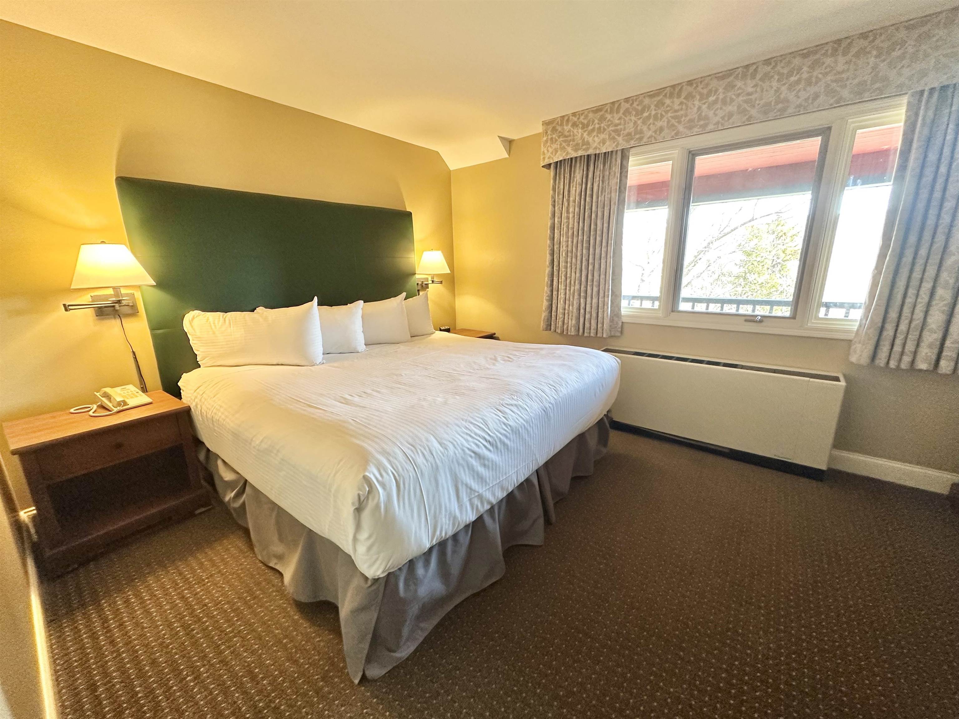 King-size bed