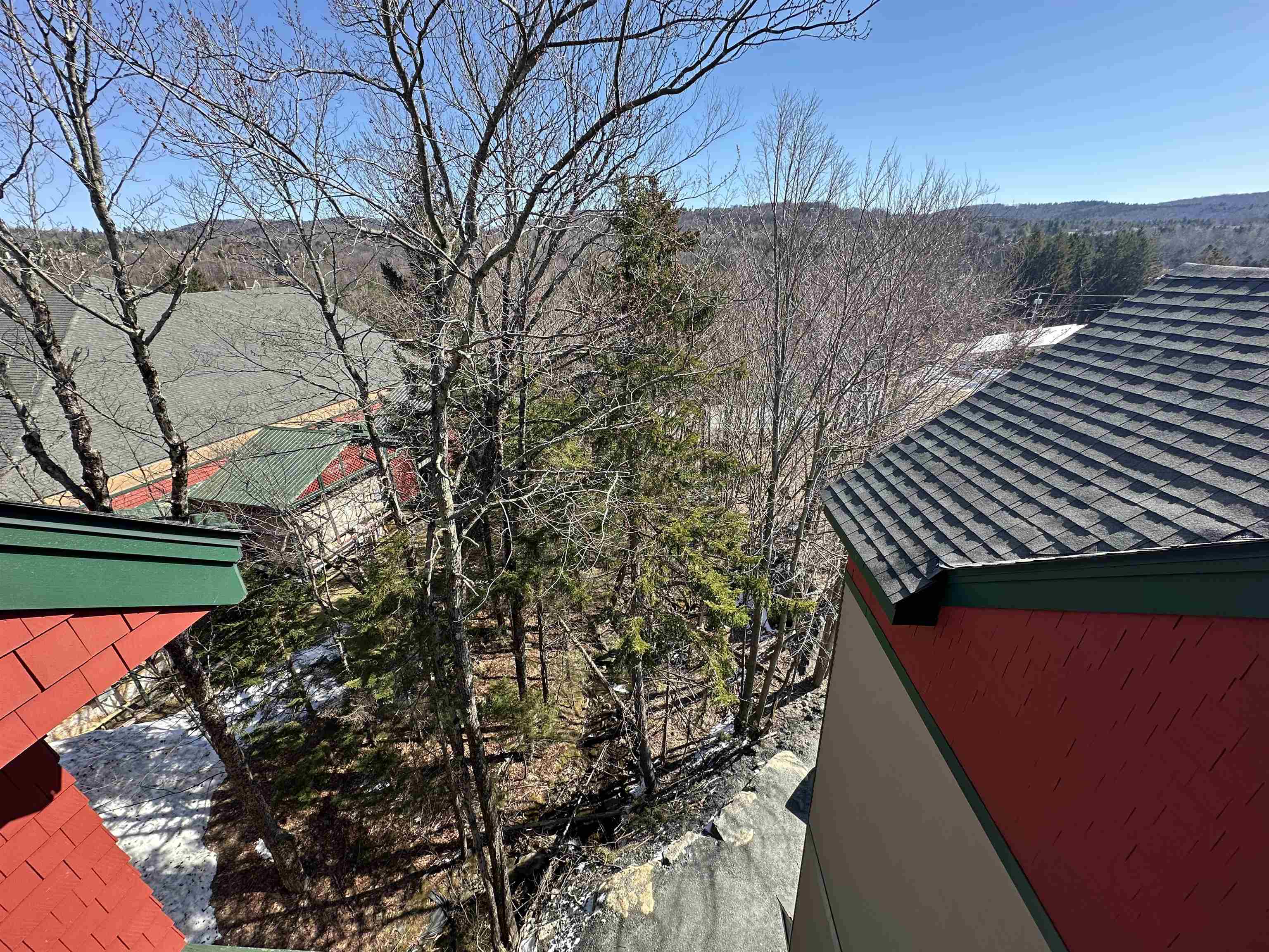 View from the deck