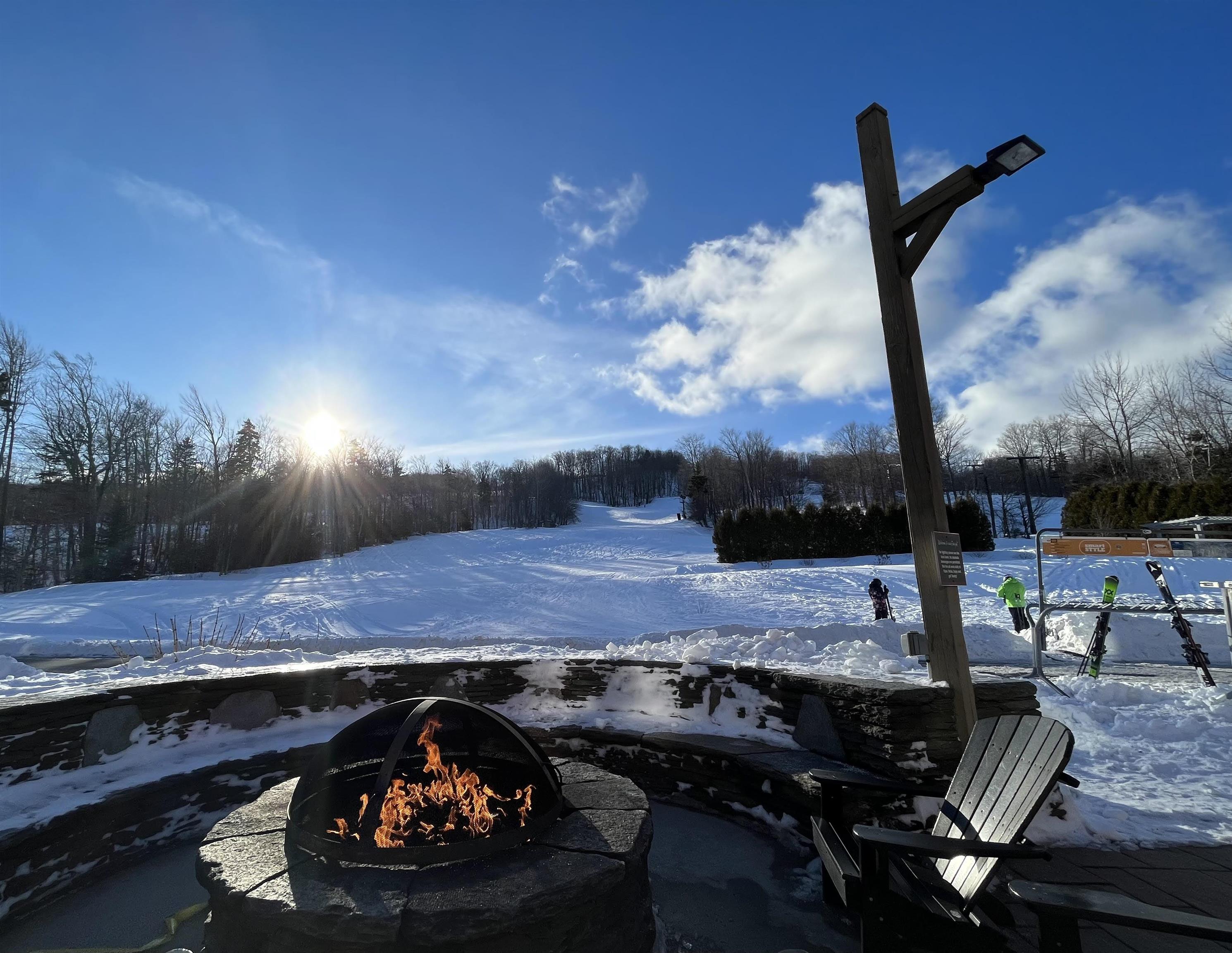 Firepit with a view!