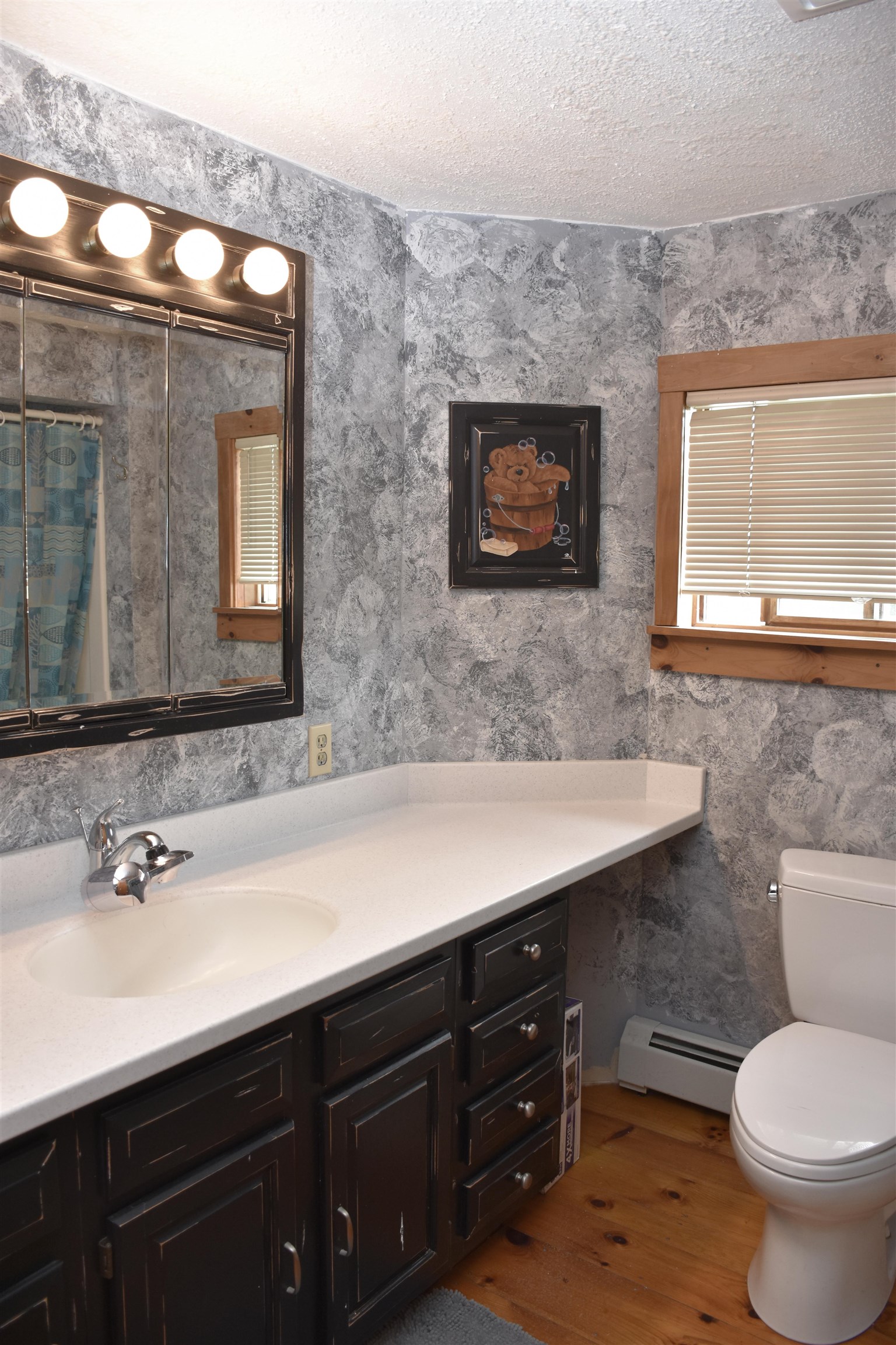 First floor full bathroom