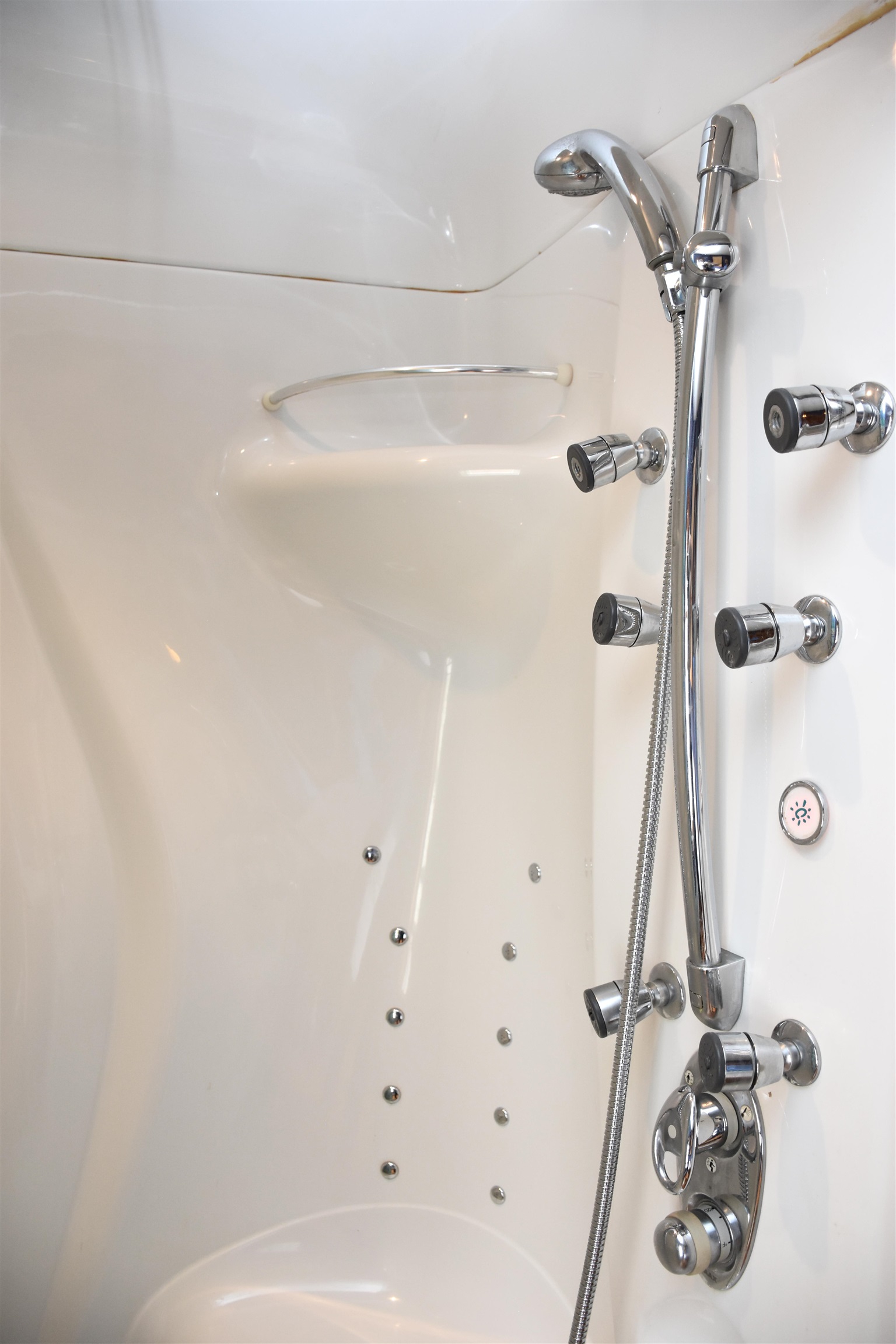 Amazing jetted massage shower heads!