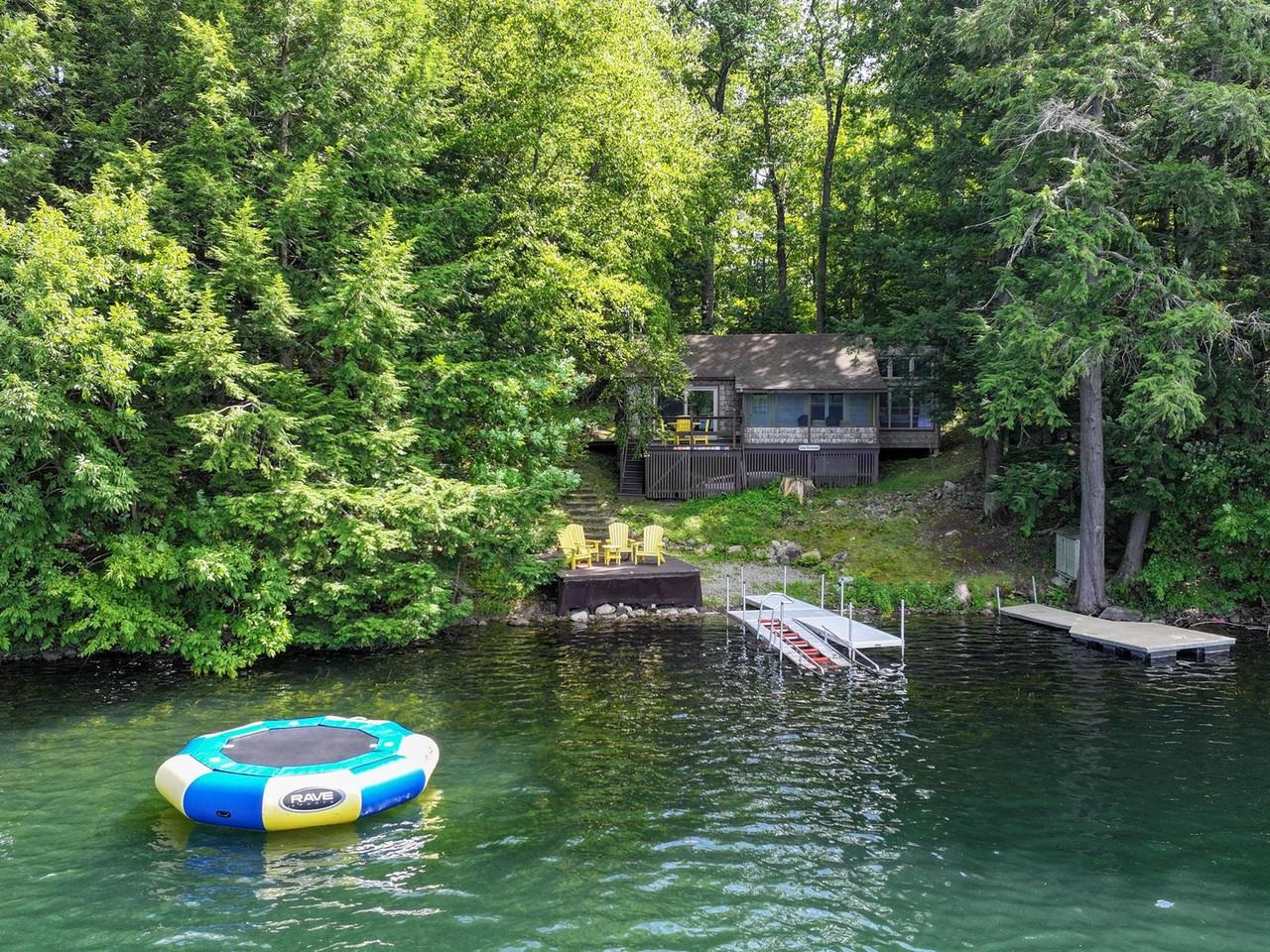 Cottage View from Lake