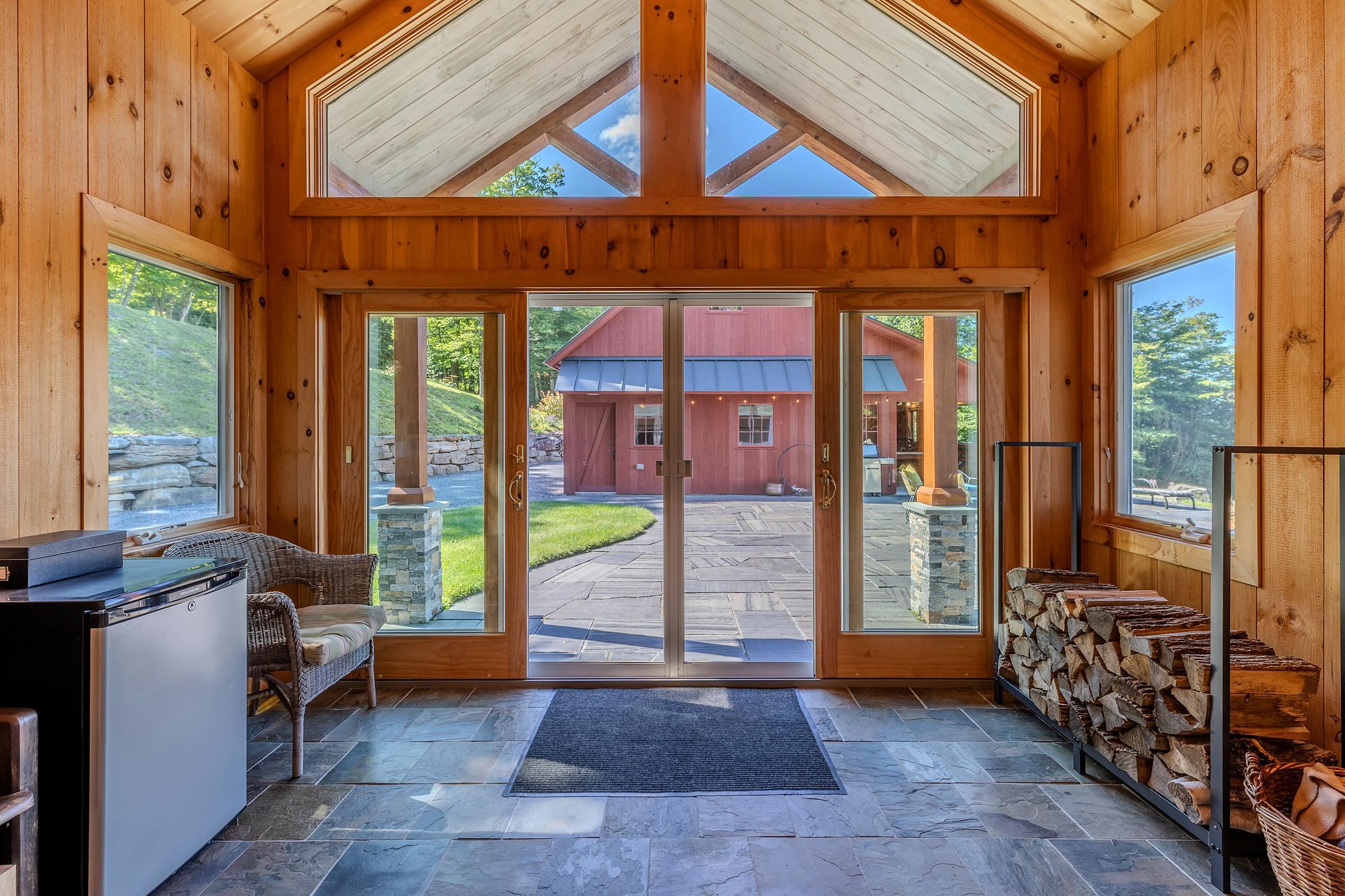 Opens to front patio