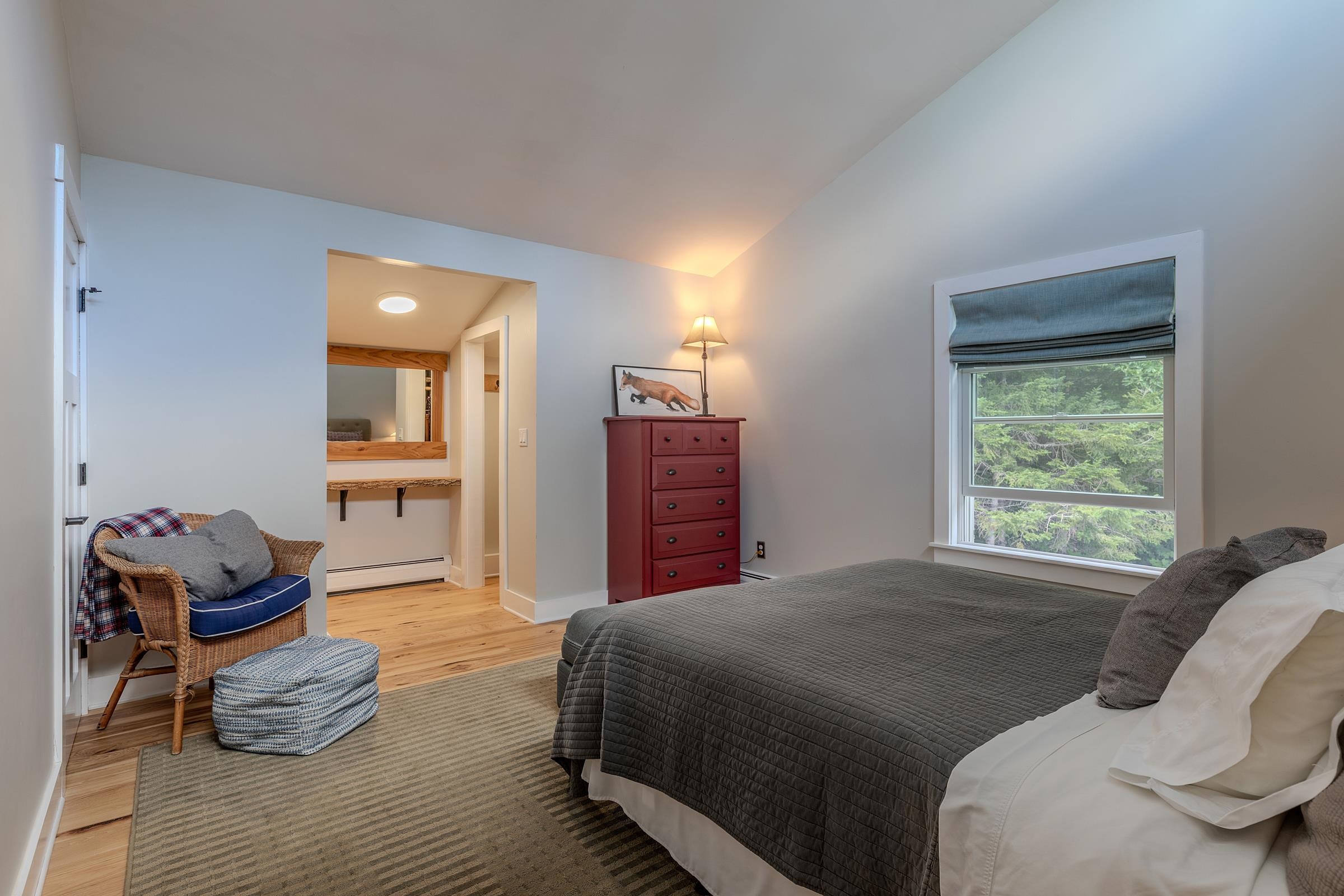 Bedroom with bathroom