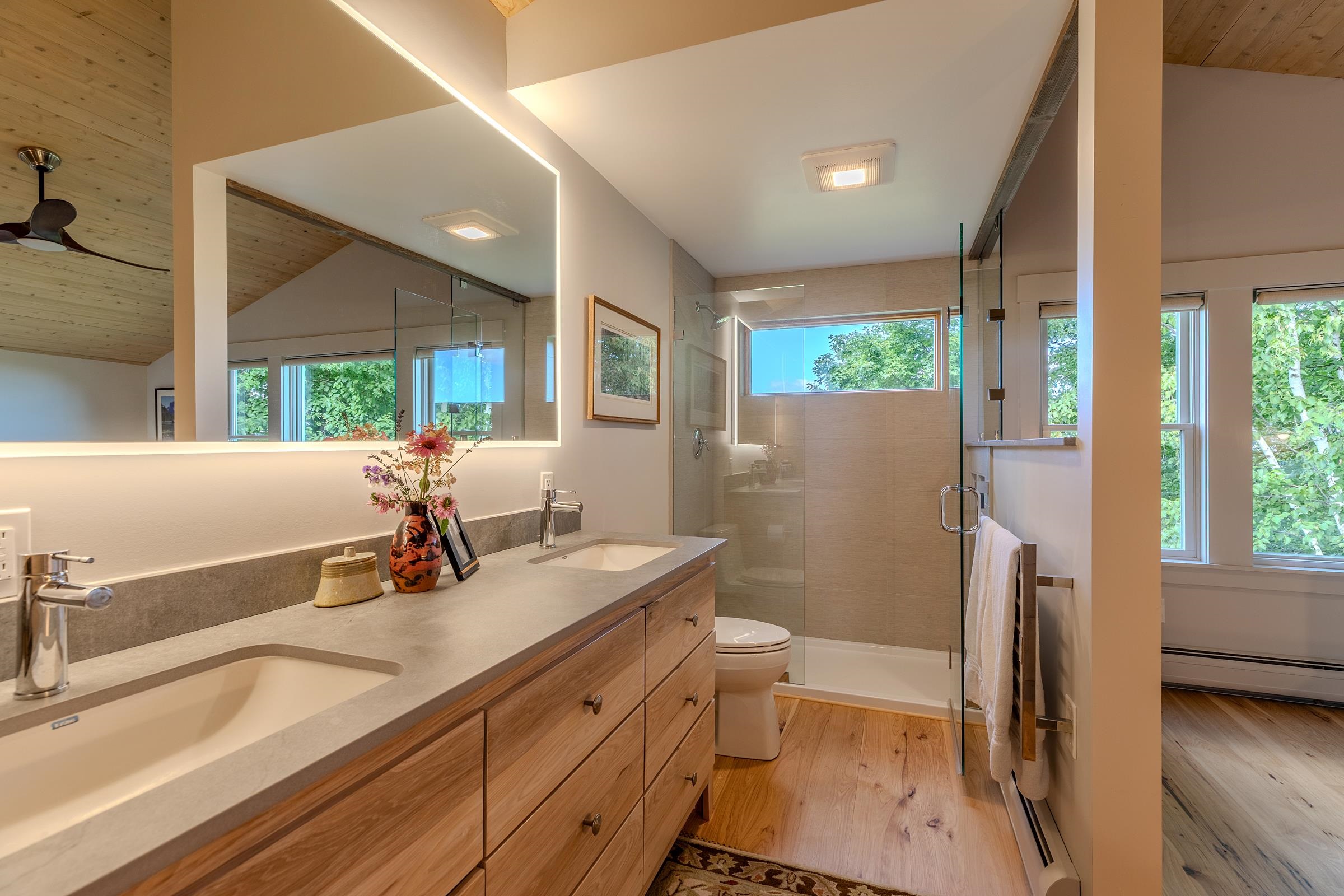 3/4 bathroom