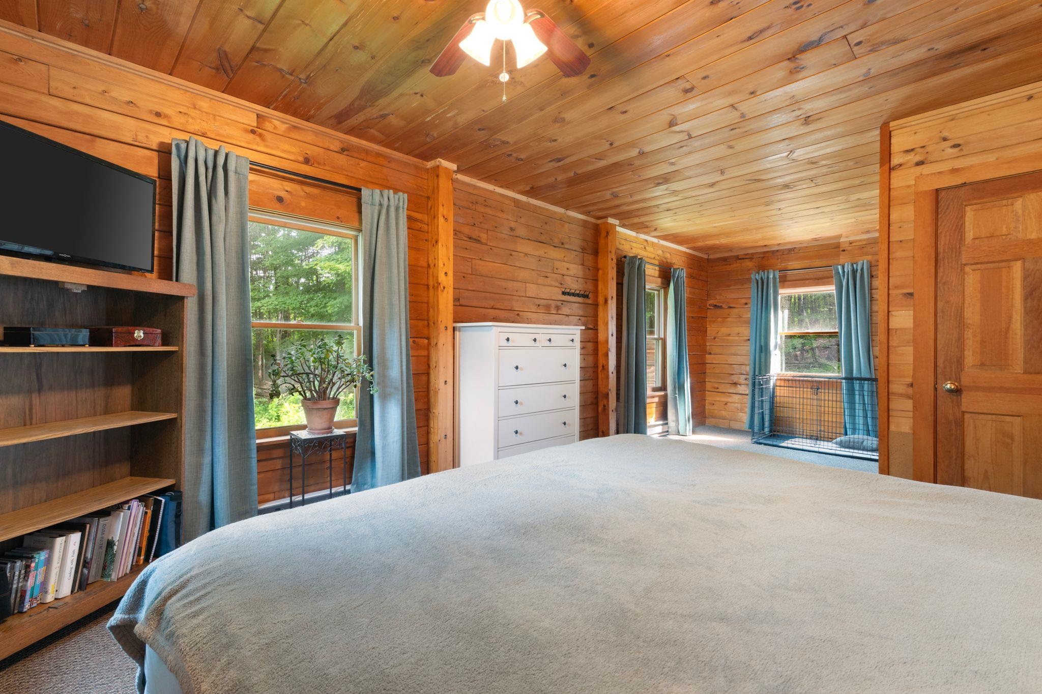 Huge primary bedroom.