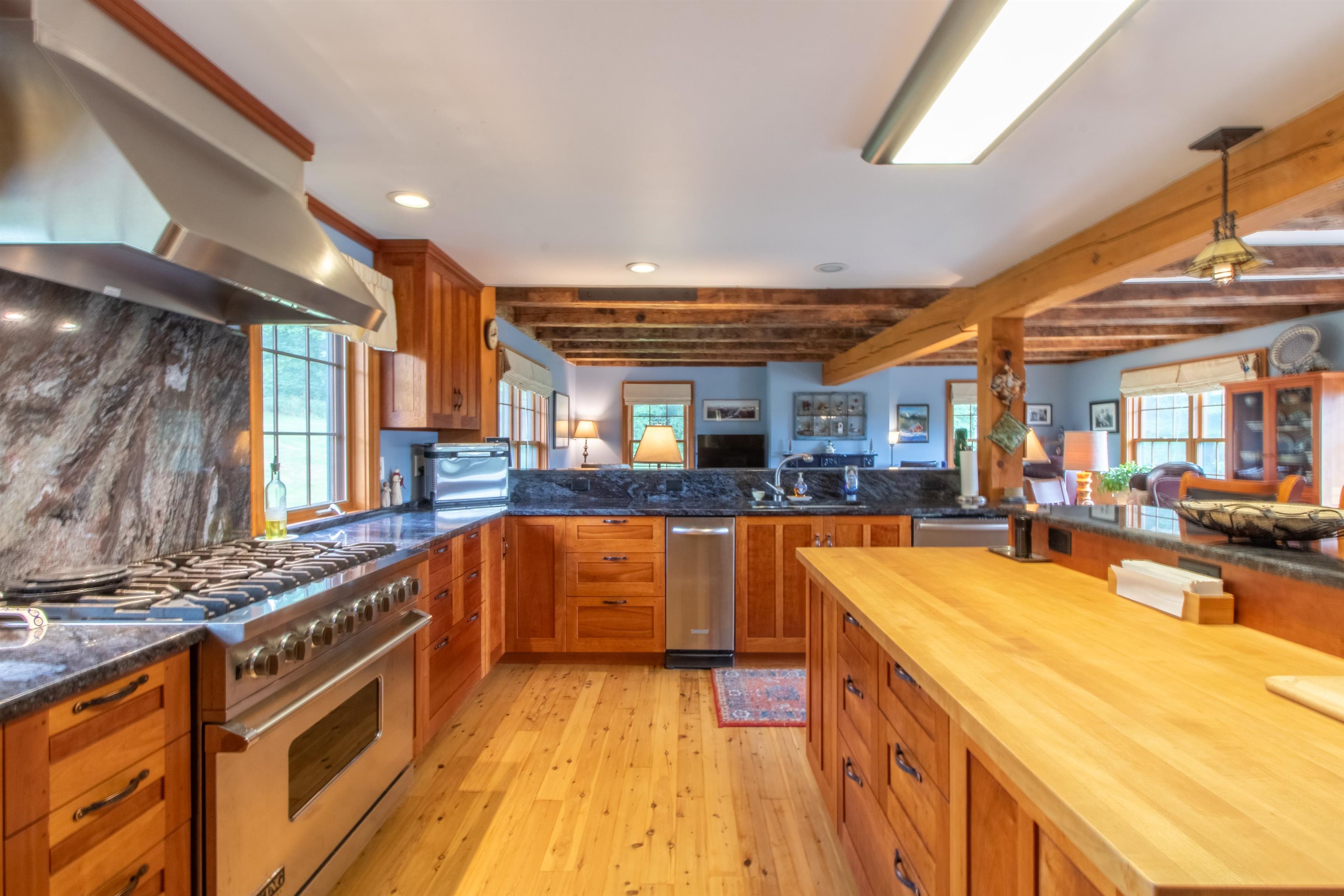 Beautiful Cherry cabinetry