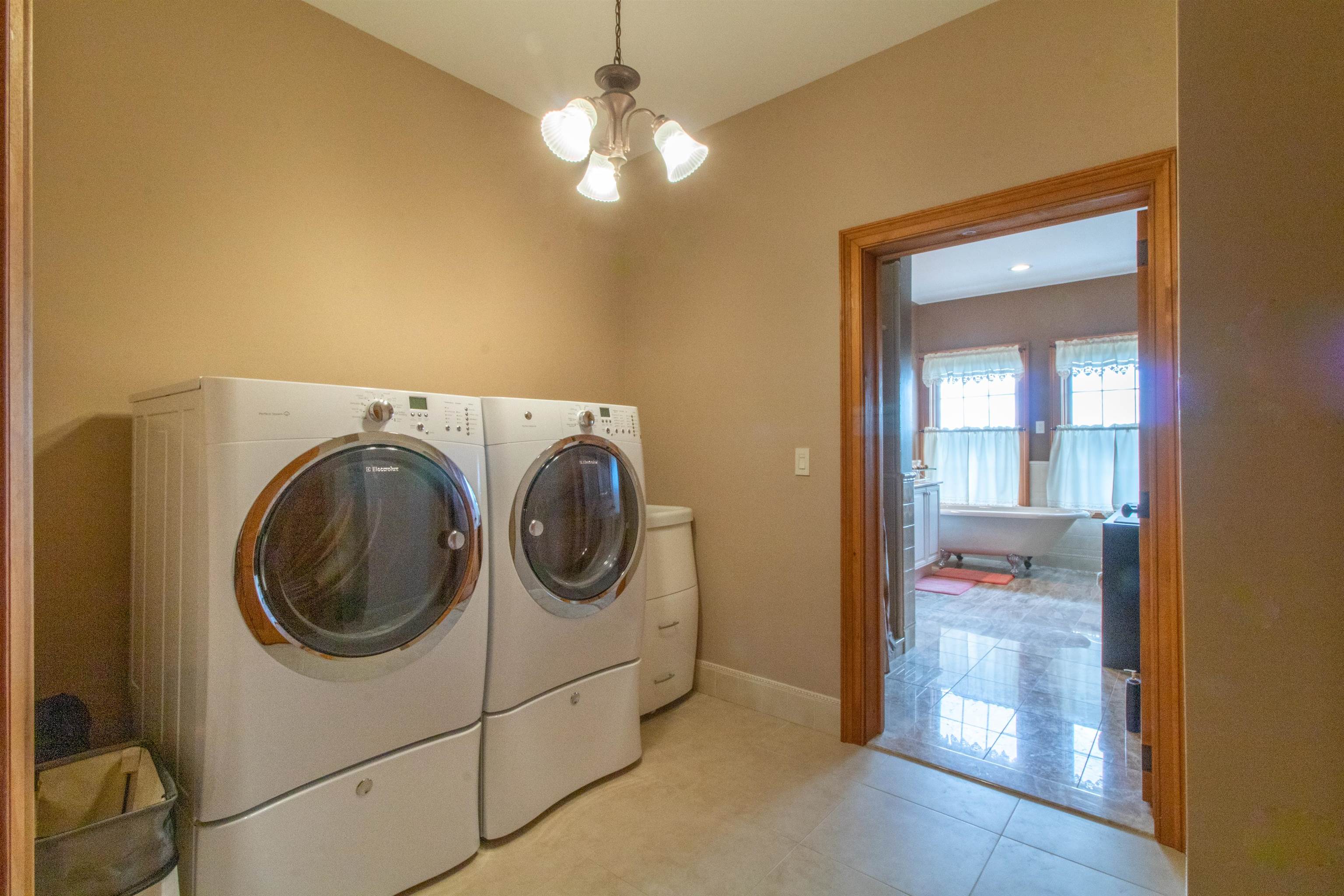 Laundry room on the second floor