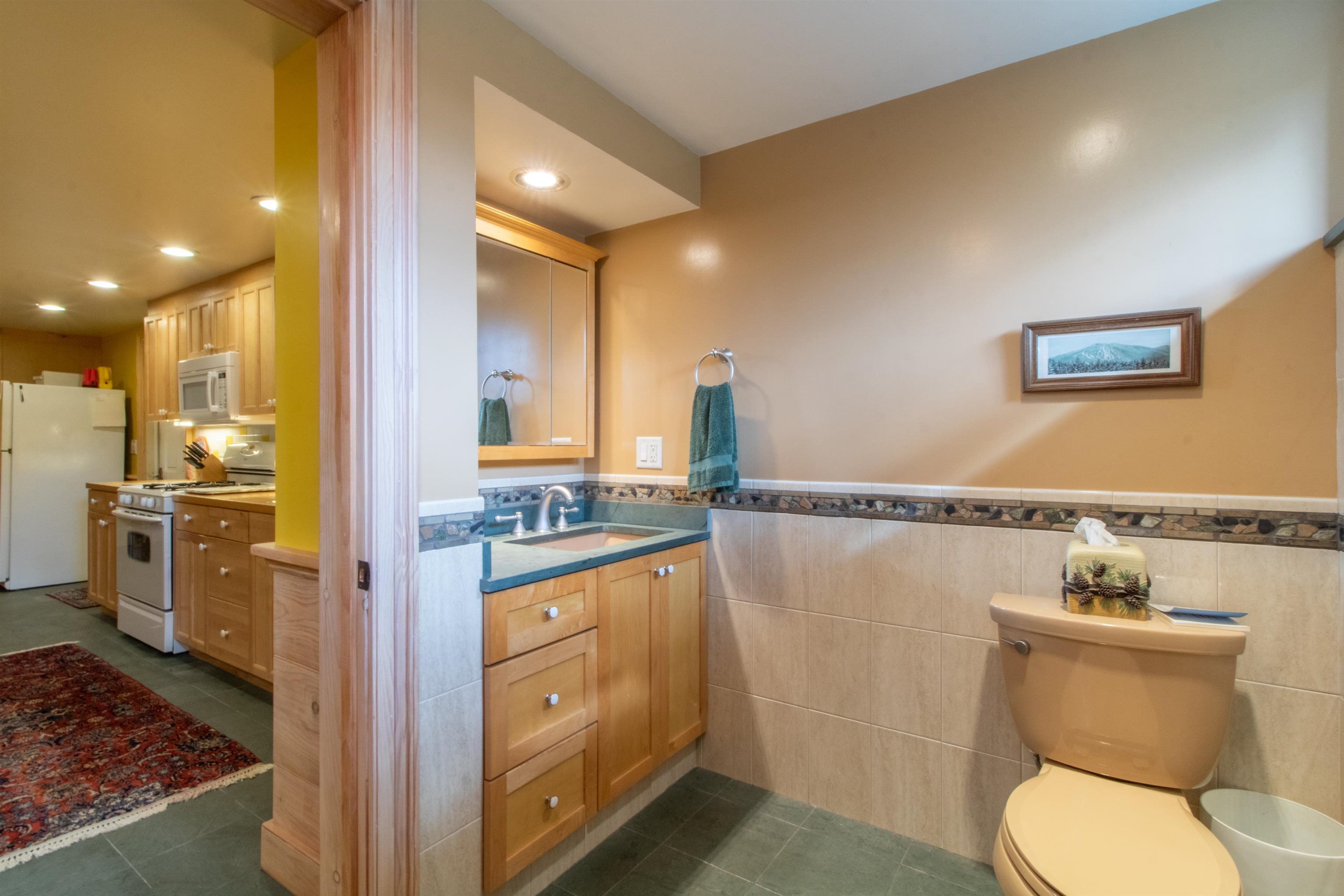 Lower level 3/4 bath