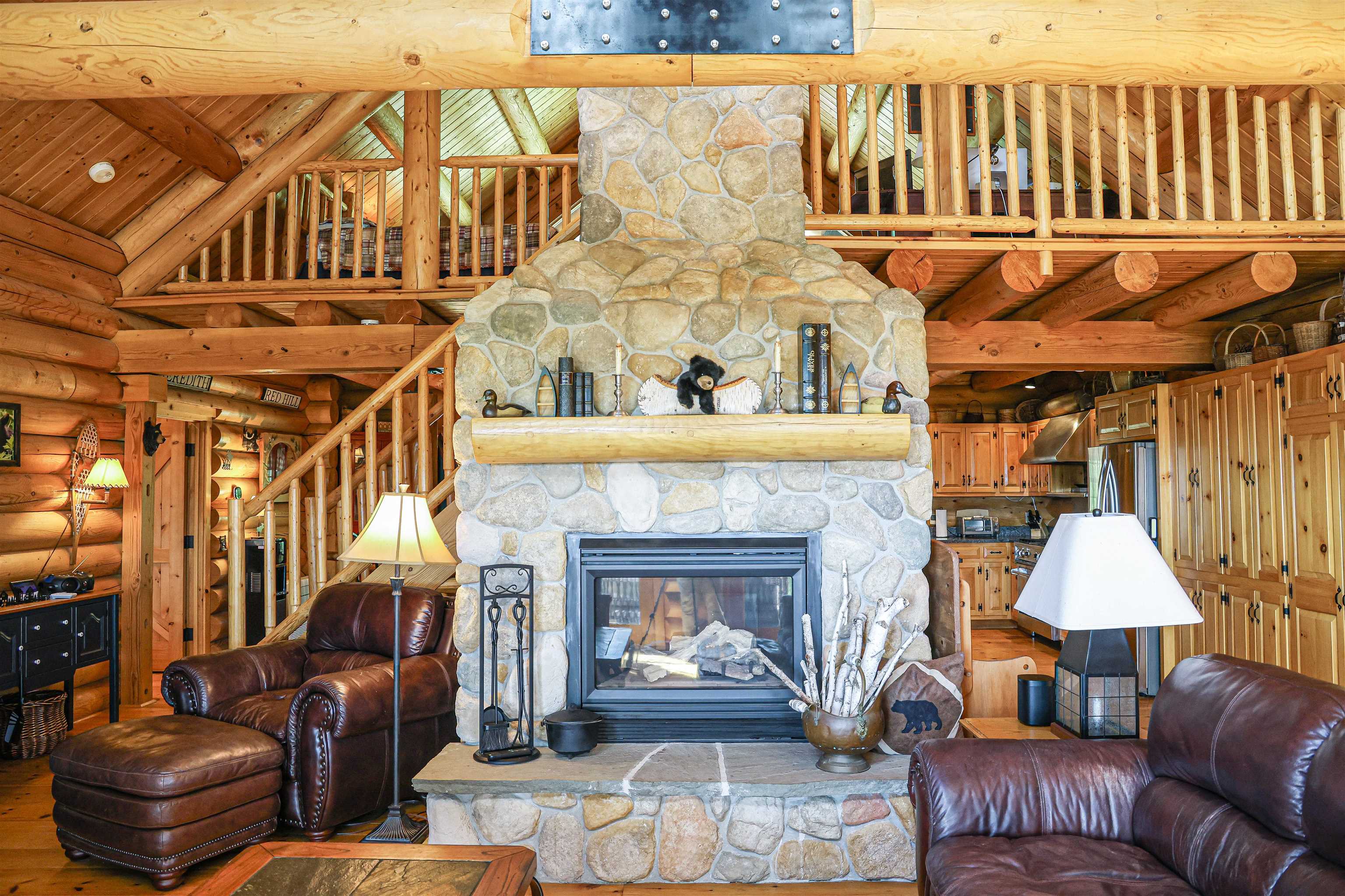 Gas Fire Place in Living Room