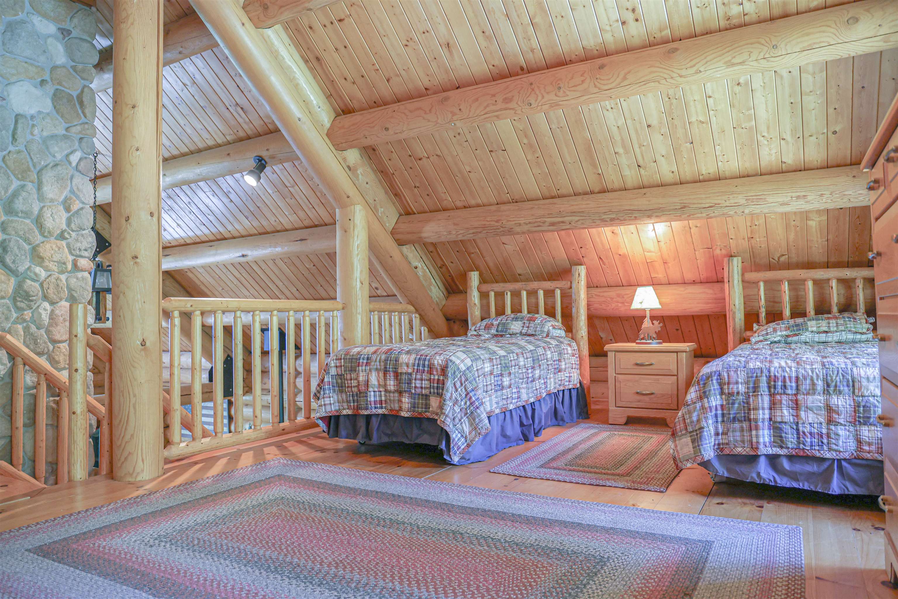 2nd Floor Loft bedroom and office