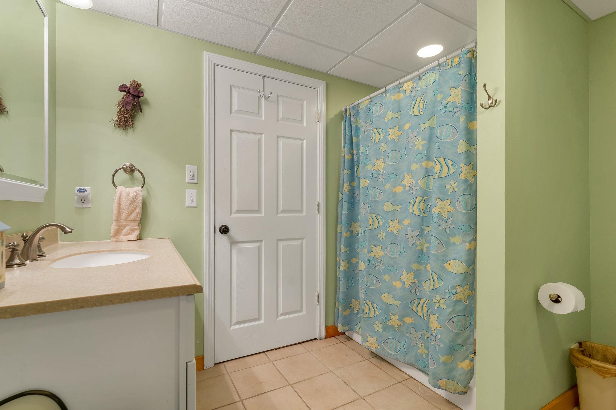 Bathroom in Finished Lower Level