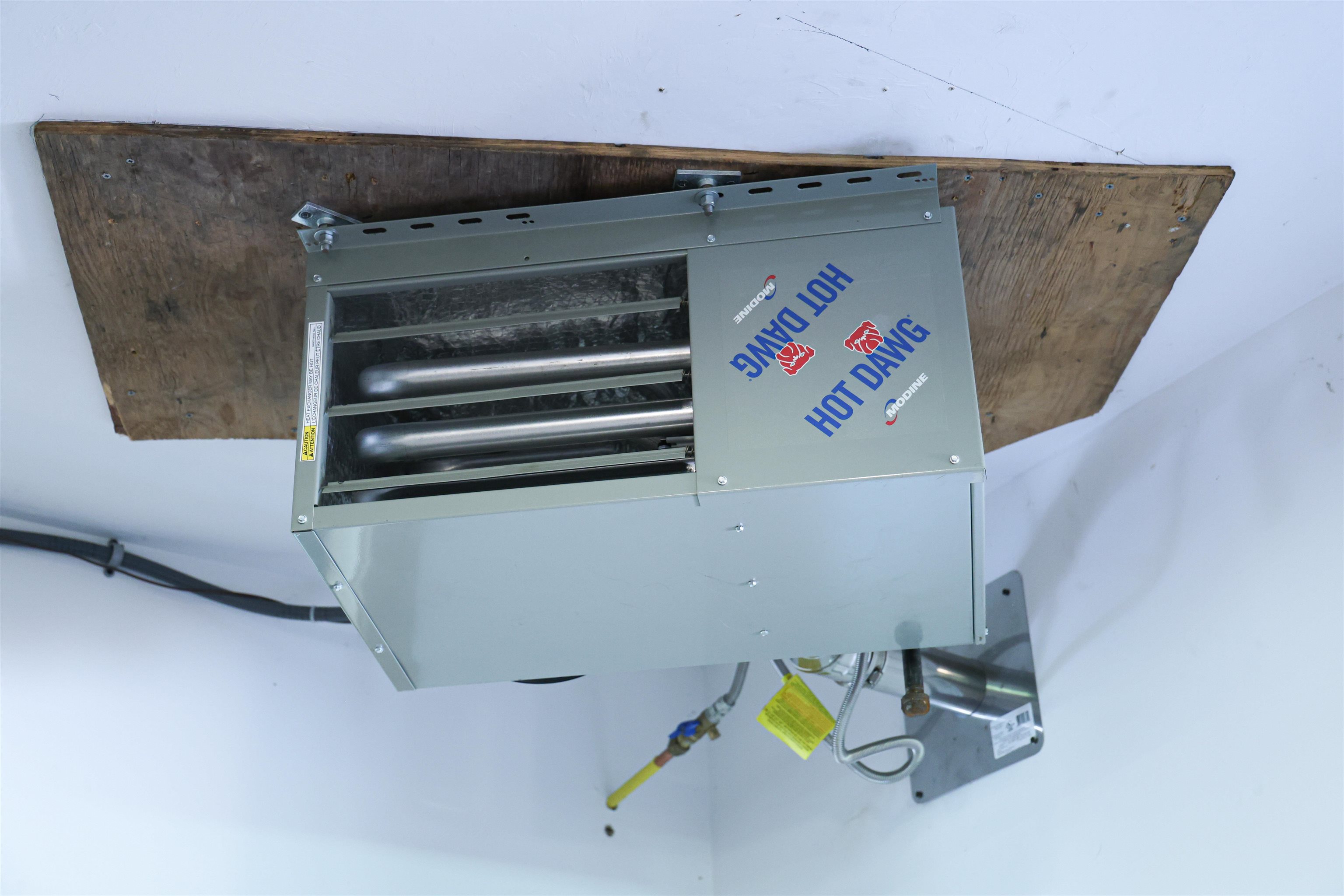 Propane Heater in Garage