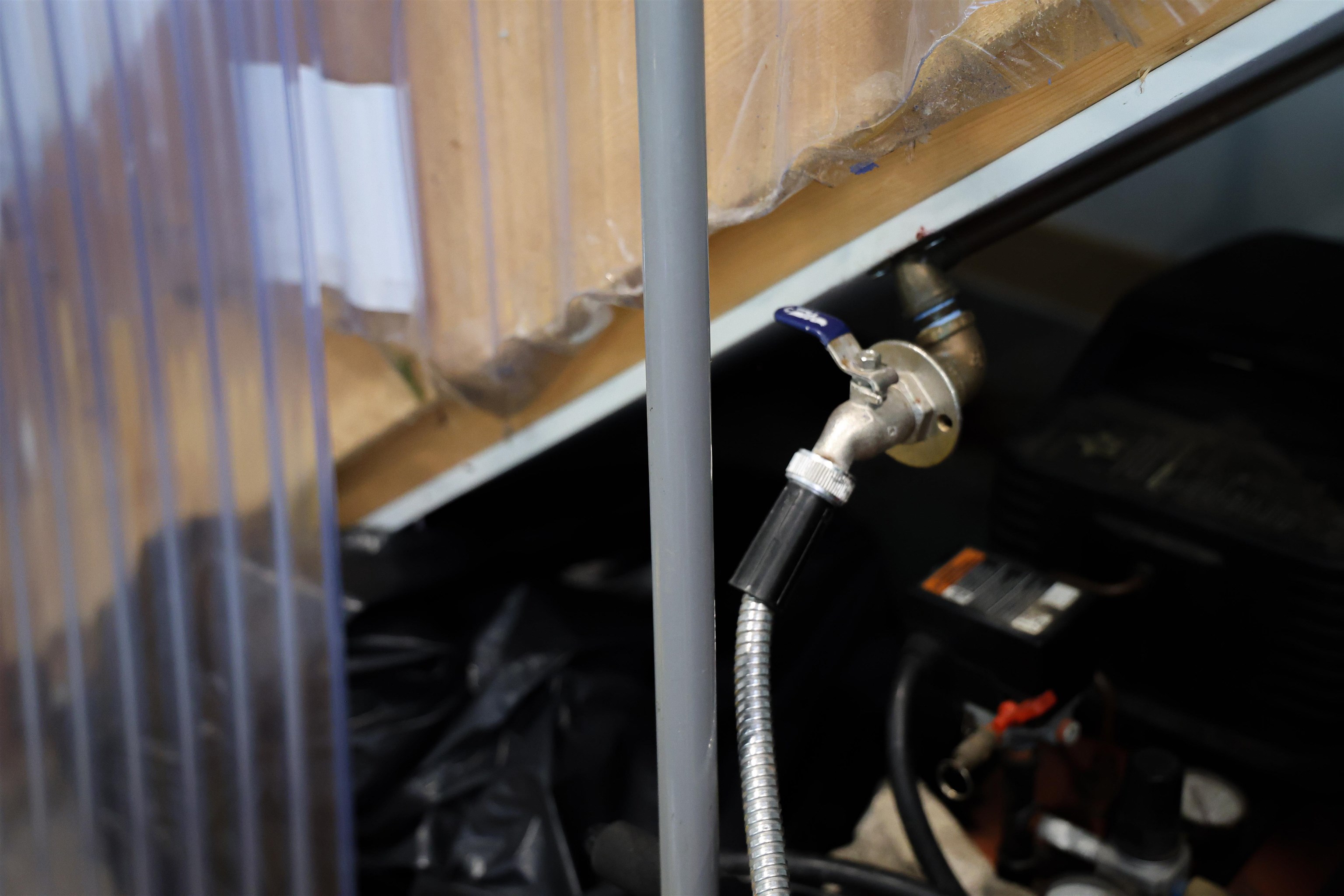 Water available in Garage