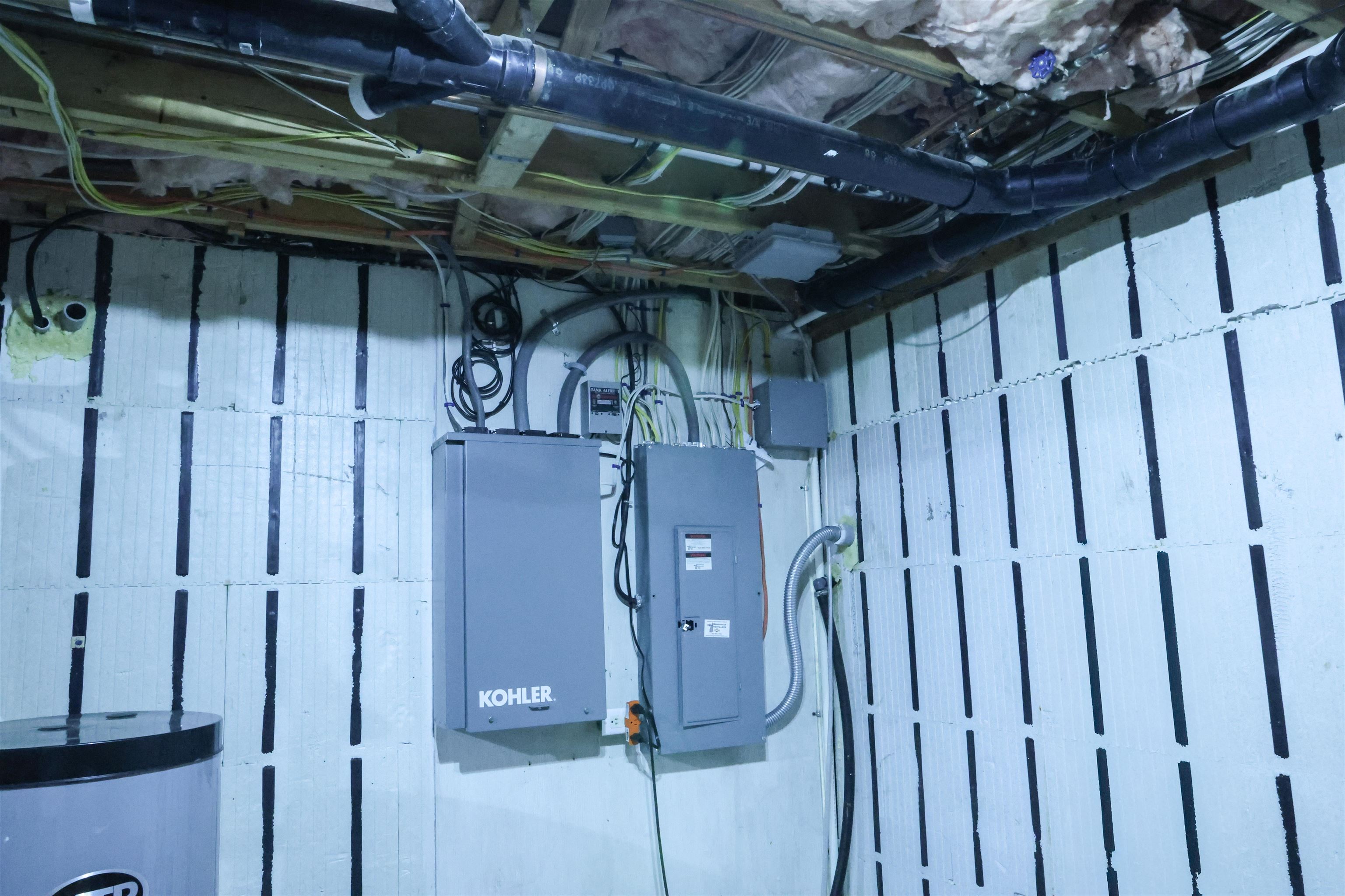 Generator Switch and Electrical Panel