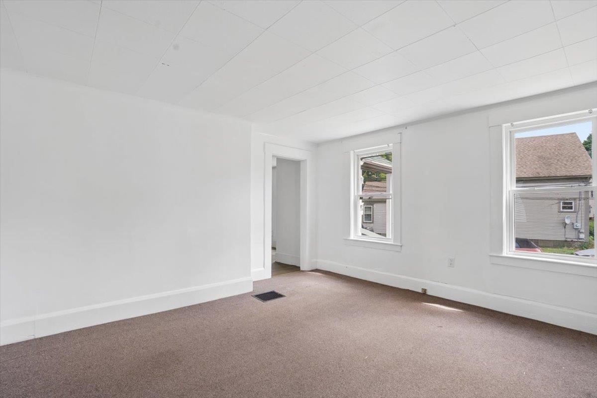 Living room opens to Family Room